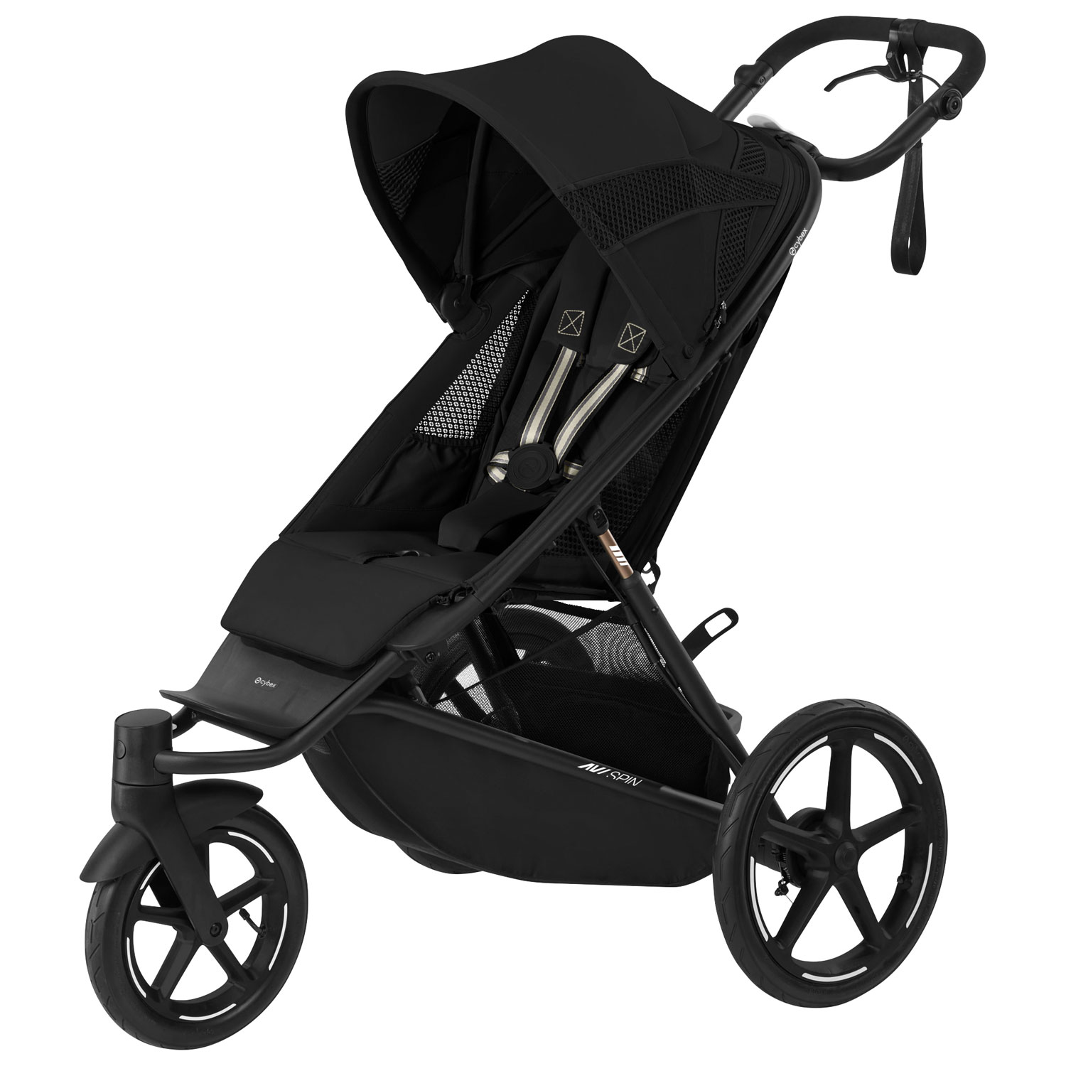 Cybex AVI Spin Jogging Stroller - Moon Black | Best Buy Canada