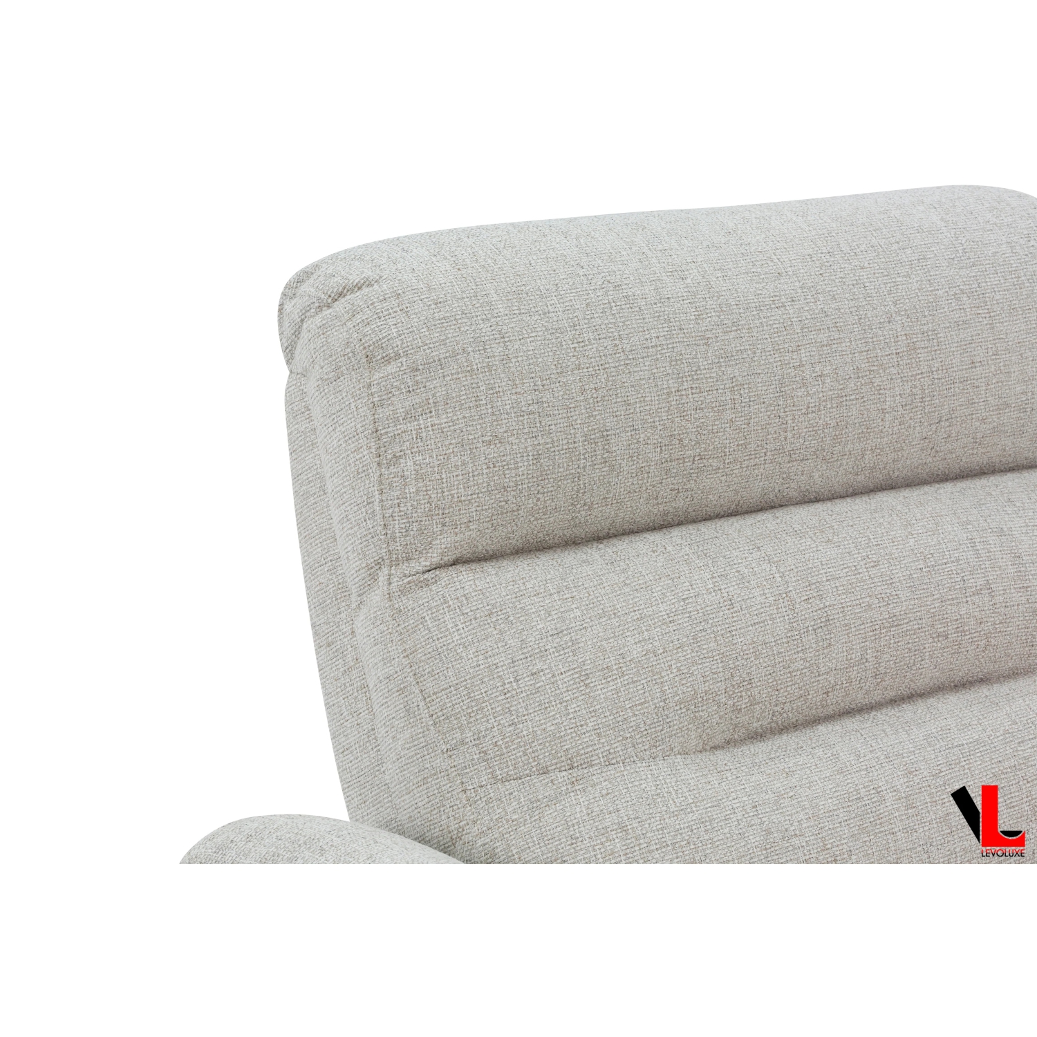 Sofa inclinable électrique de 76&nbsp;po Levoluxe Cain en tissu tissé