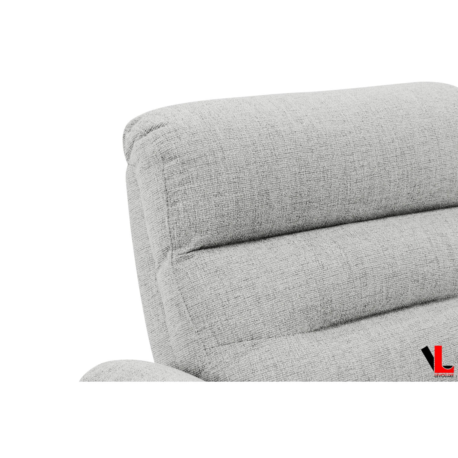 Sofa inclinable électrique de 76&nbsp;po Levoluxe Cain en tissu tissé