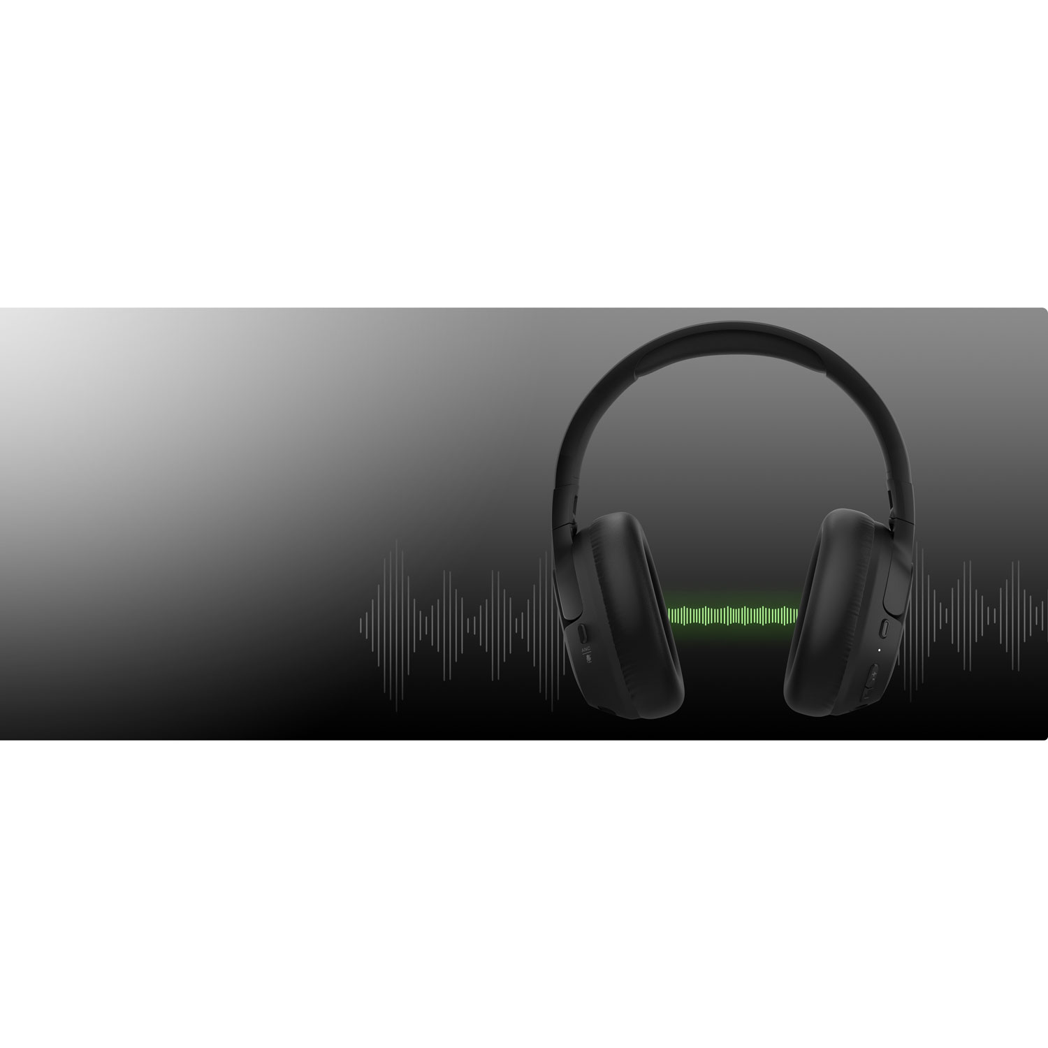 Casque d'écoute 100 % sans fil à suppression du bruit SoundForm Isolate de Belkin - Noir