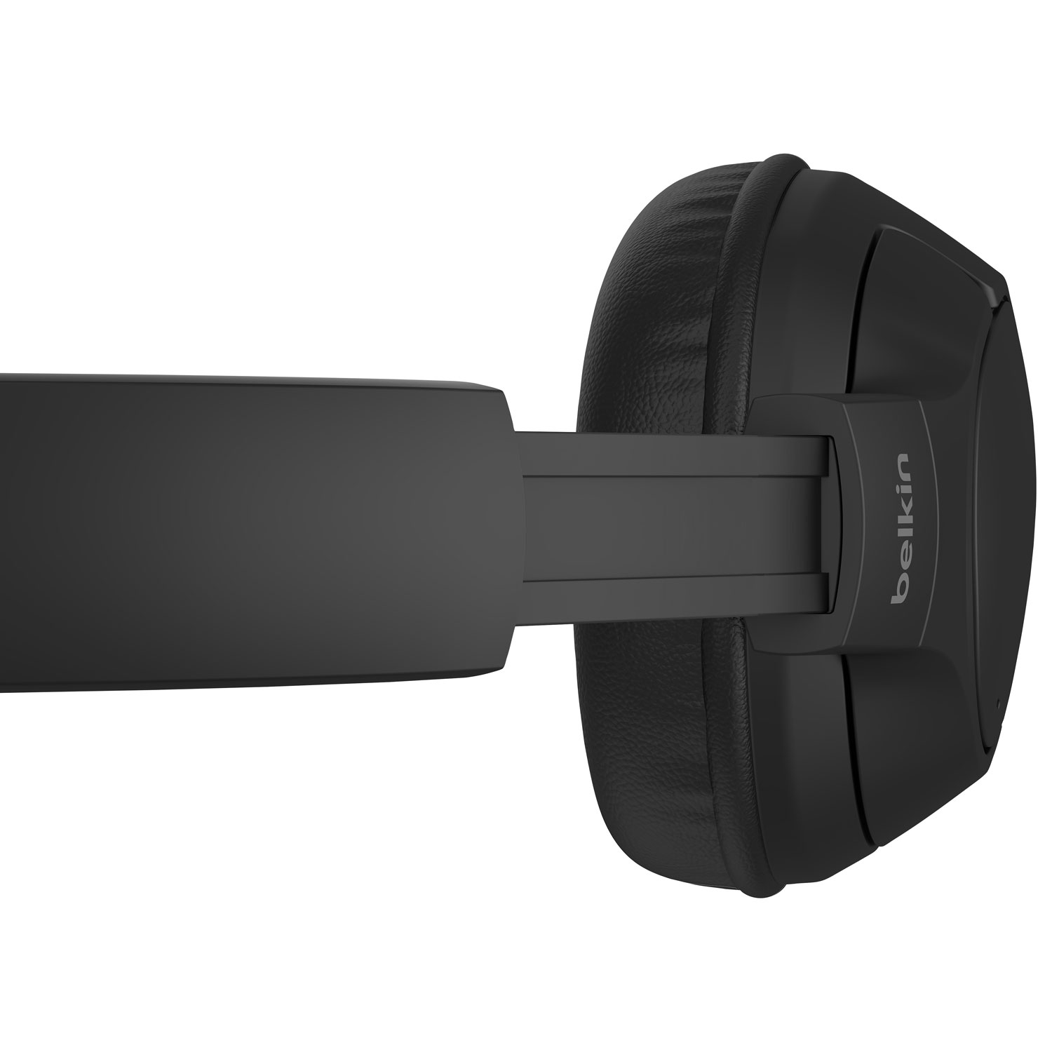 Casque d'écoute 100 % sans fil à isolation sonore SoundForm Surround de Belkin - Noir