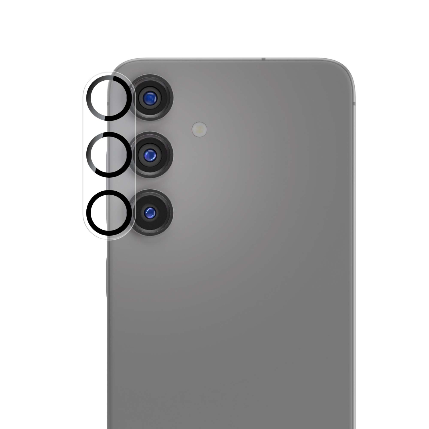 Protecteur d'objectif de HyperGear pour Galaxy S25 - Paquet de 2 - Transparent/Transparent