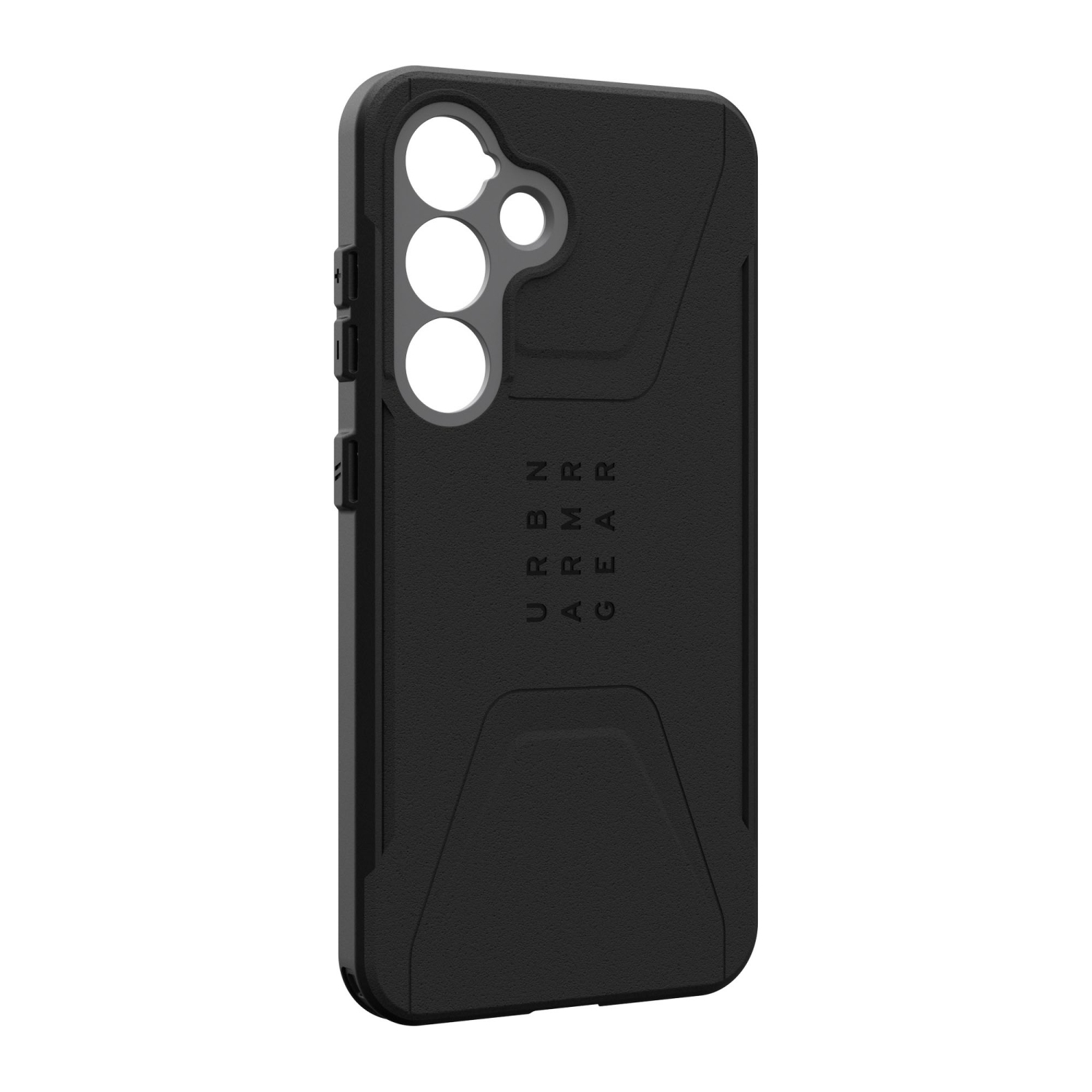 Étui rigide ajusté Civilian Pro d'UAG pour Galaxy S25 - Noir