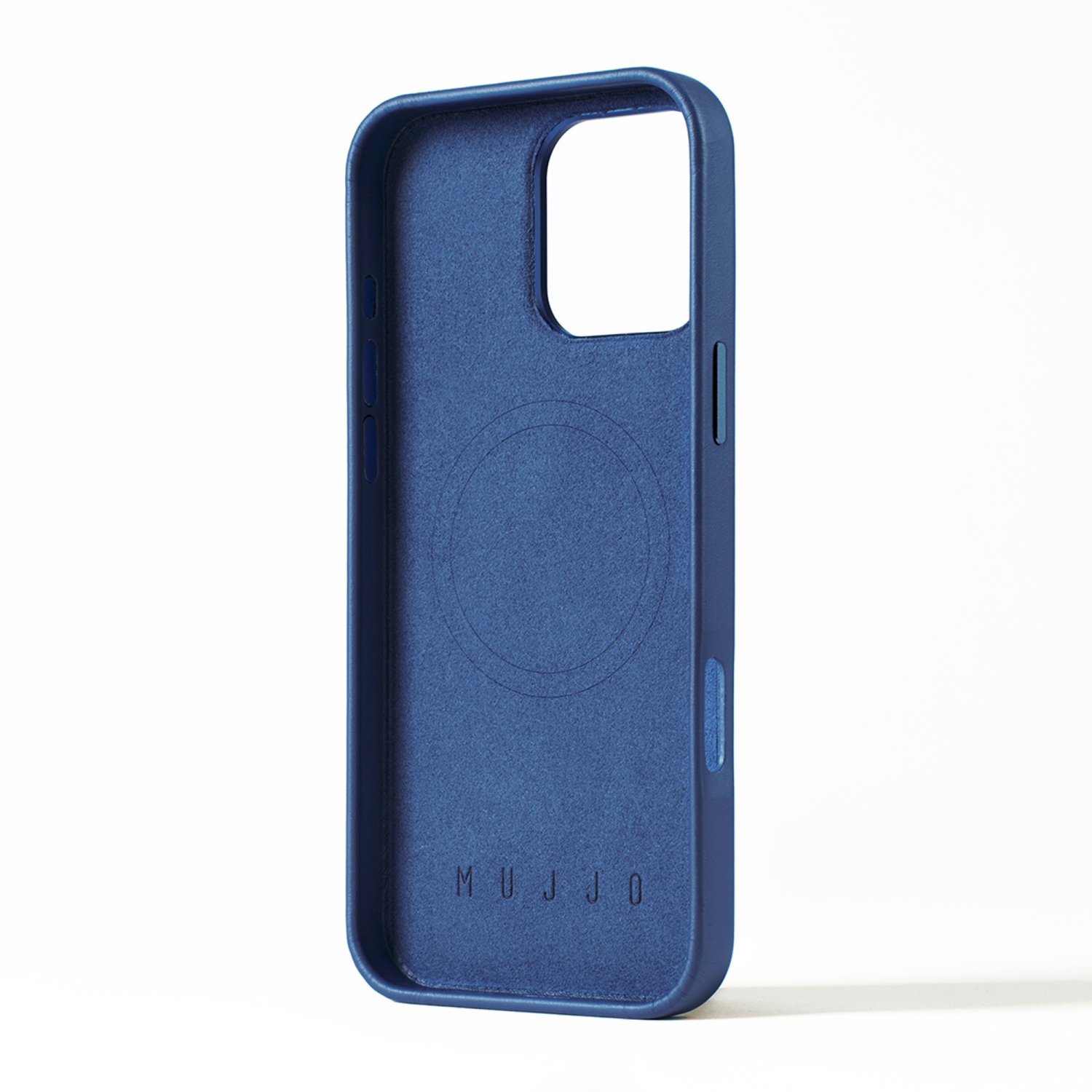 Mujjo iPhone 16 Pro Max Fitted Hard Shell Case - Blue