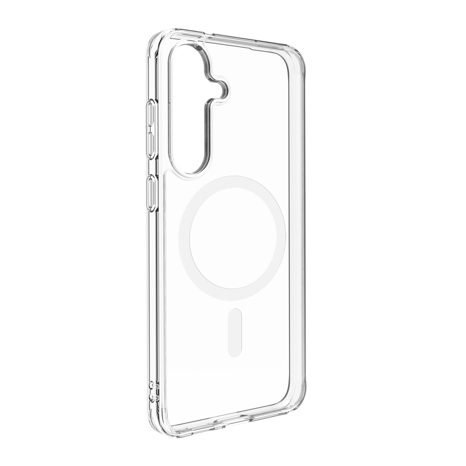 Étui rigide ajusté SPECTRUM Gravity pour Galaxy S25+ 5G - Transparent-transparent