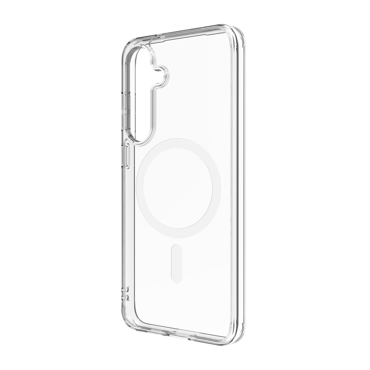 Étui rigide ajusté SPECTRUM Gravity pour Galaxy S25+ 5G - Transparent-transparent