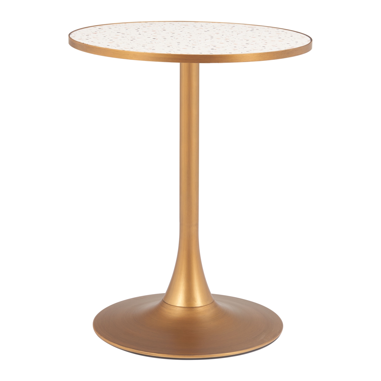 Bite Bistro Table Beige & Gold