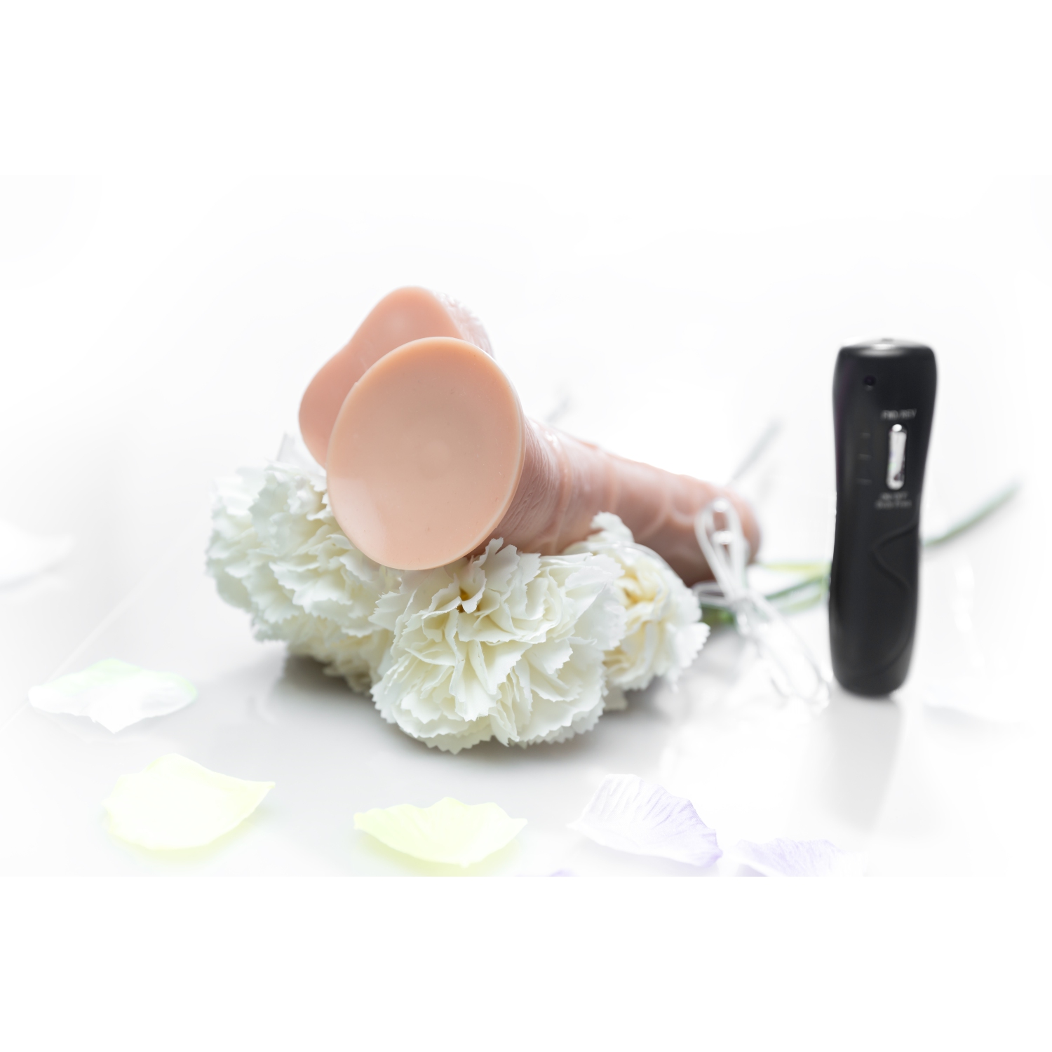 STIMULA VENA - PÉNIS DILDO ROTATIF RÉALISTE AVEC TÉLÉCOMMANDE ET VENTOUSE IDÉAL POUR LA DOUCHE - DELIVERED DANS UN EMBALLAGE CADEAU DISCRET