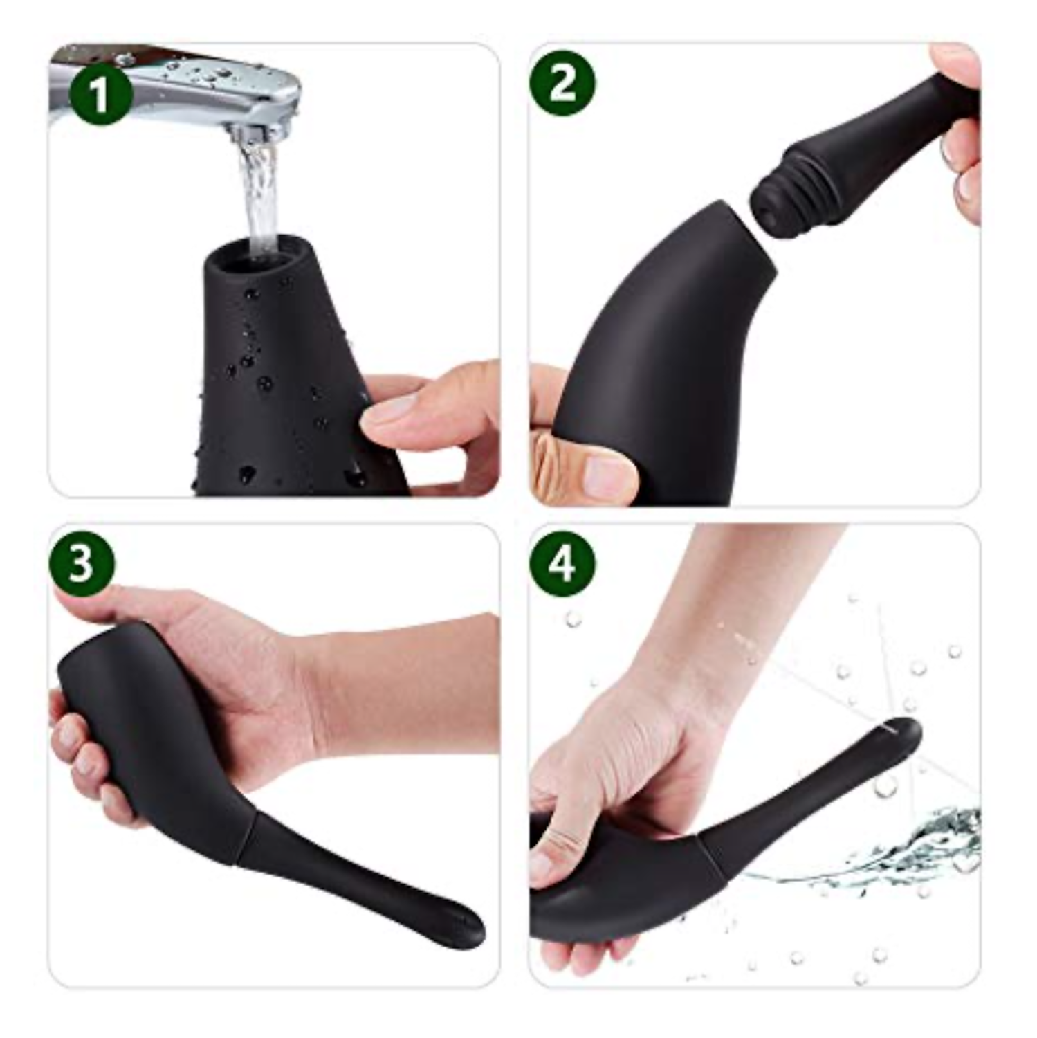 DOUCHE STIMULA - NETTOYAGE DE DOUCHE VAGINALE ET ANALE DE QUALITÉ PROFESSIONNELLE - DELIVERED EN EMBALLAGE CADEAU DISCRET