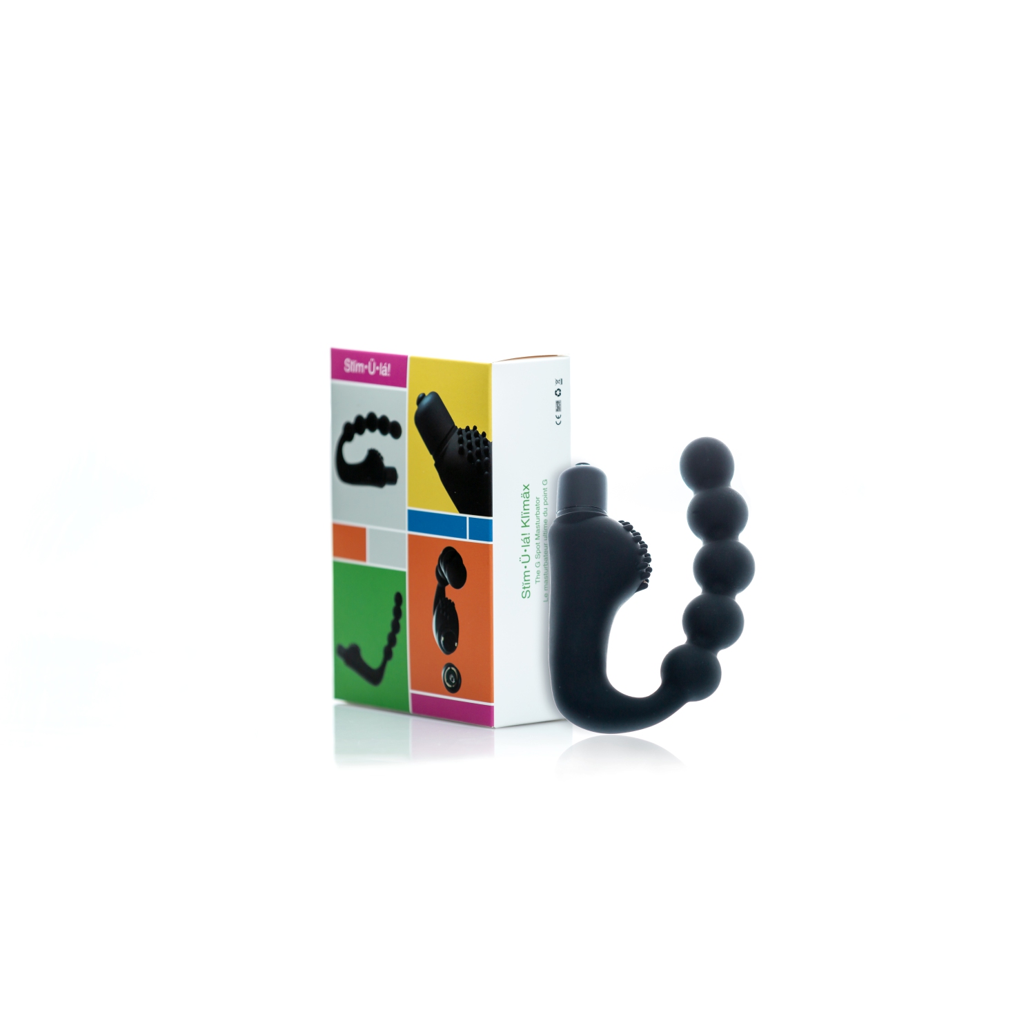 STIMULA KLIMAX – VIBRATEUR UNISEXE À PINCE DOUBLE ACTION CLITORIS & G-SPOT – APPAREIL DE MASSAGE POUR PROSTATE ET TESTICULE – DELIVERED DANS UN