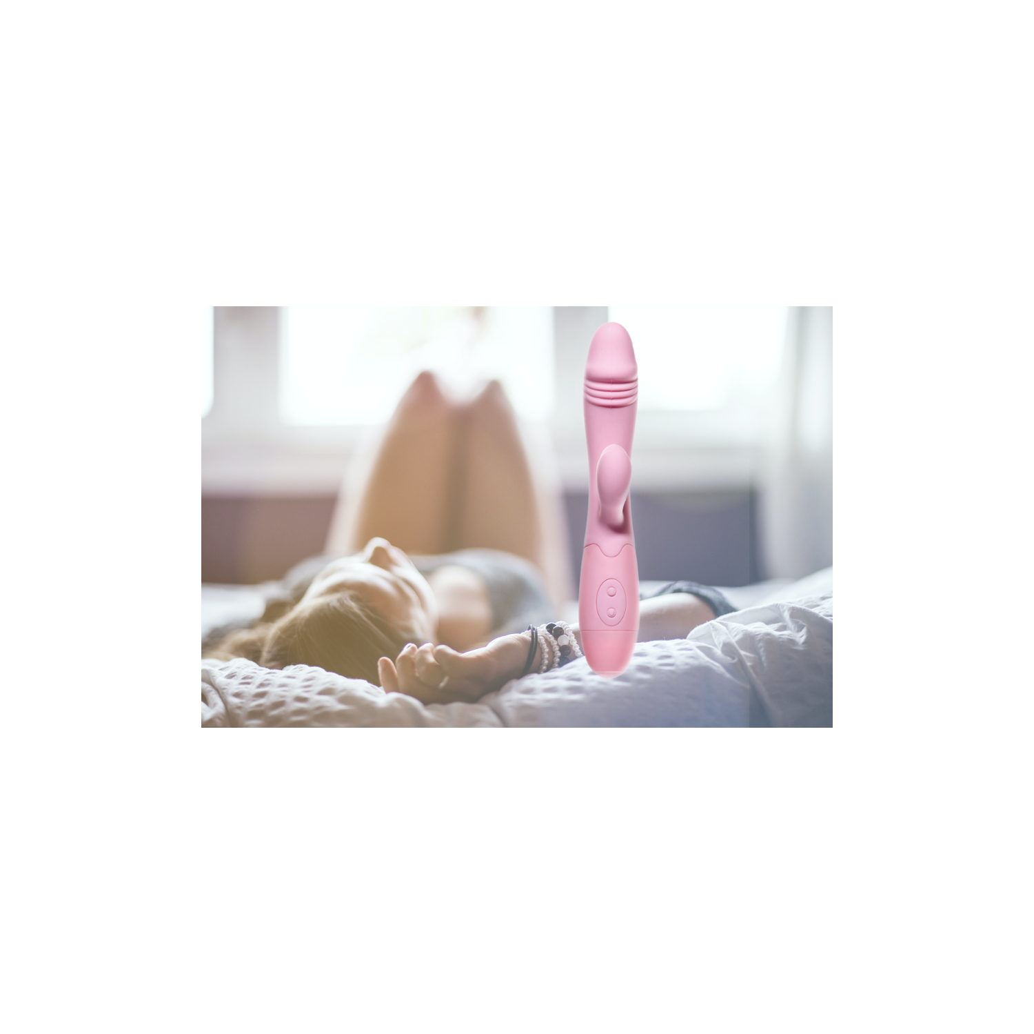 STIMULA SNAPPY 2 THE ORIGINAL RABBIT VIBRATOR MASSAGER DOUBLE SENSATION TÊTES RECHARGEABLES ET ÉTANCHES - DELIVERED DANS UN EMBALLAGE CADEAU DISCRET
