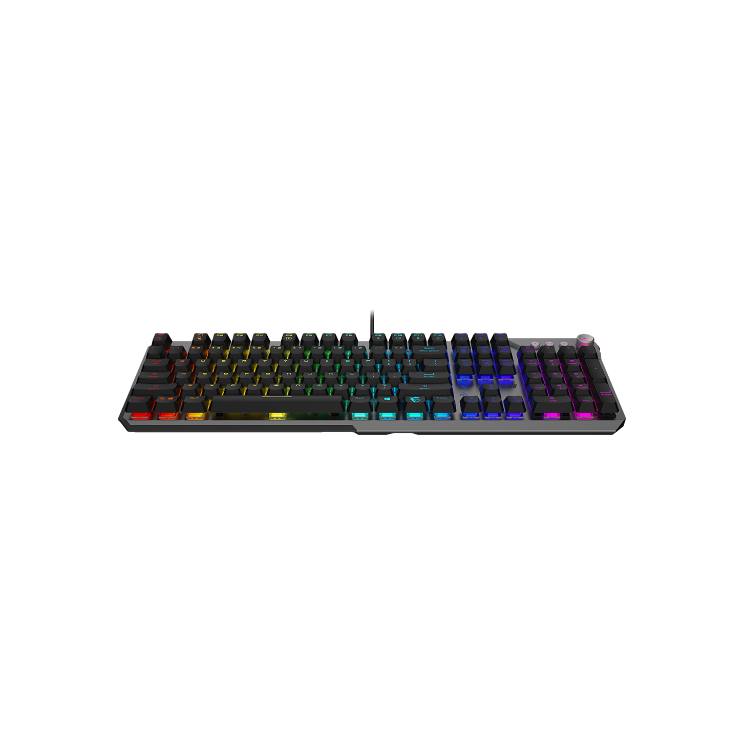 Clavier de jeu mécanique STRIKE 600 Silent de MSI avec touches silencieuses