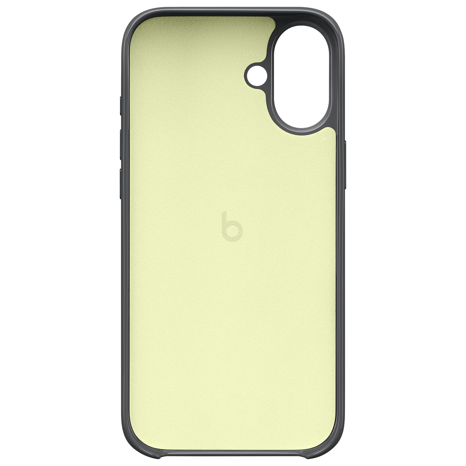 Beats Fitted Hard Shell Case with MagSafe for iPhone 16 Plus - Midnight&nbsp;Black