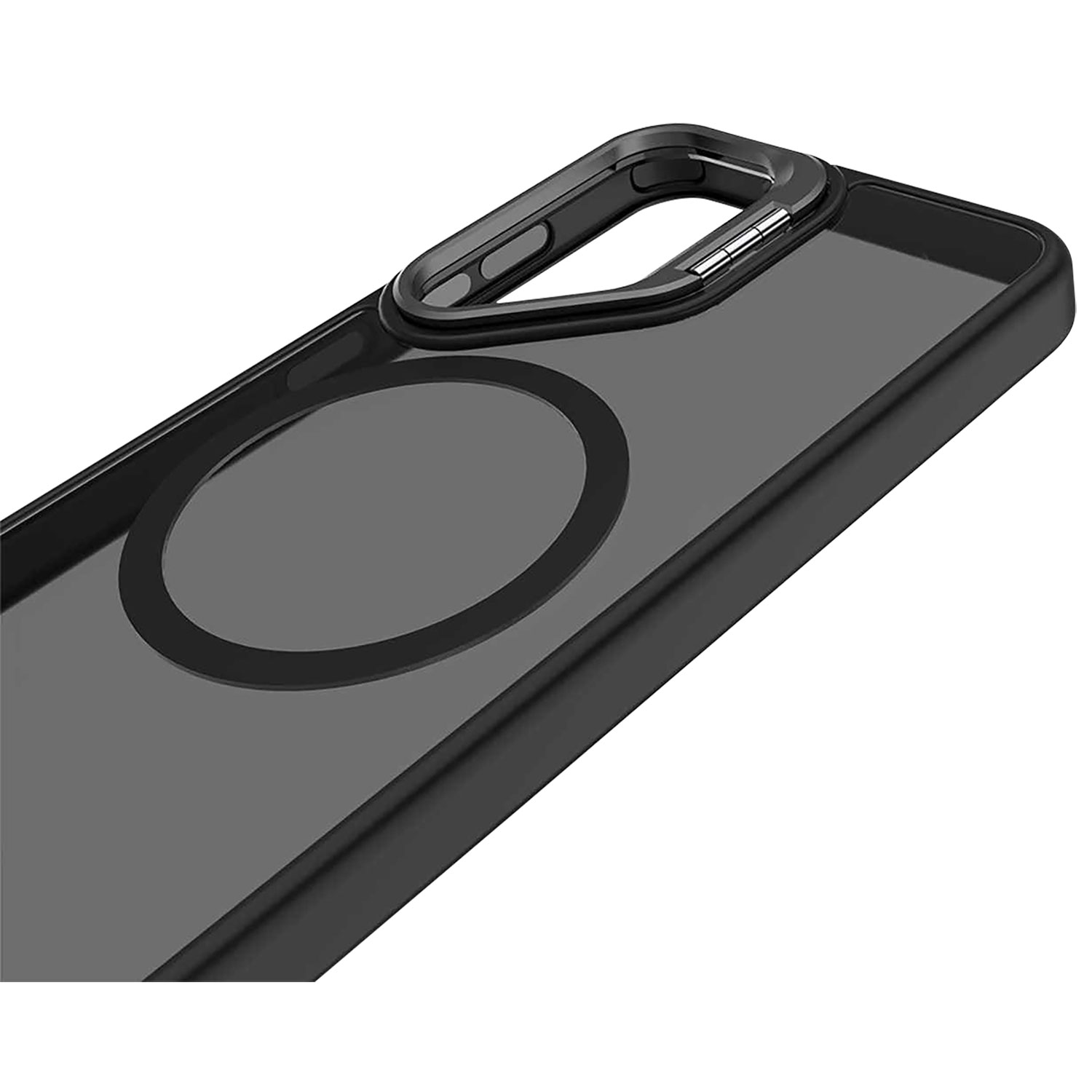 Étui ajusté Nuage chromatique de Blu Element avec MagSafe et béquille pour Galaxy S25+ - Noir