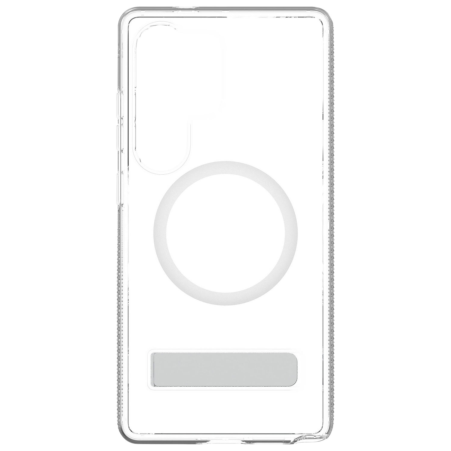 Étui rigide ajusté Crystal Palace Snap de ZAGG avec MagSafe et béquille pour Galaxy S25 Ultra - Transparent