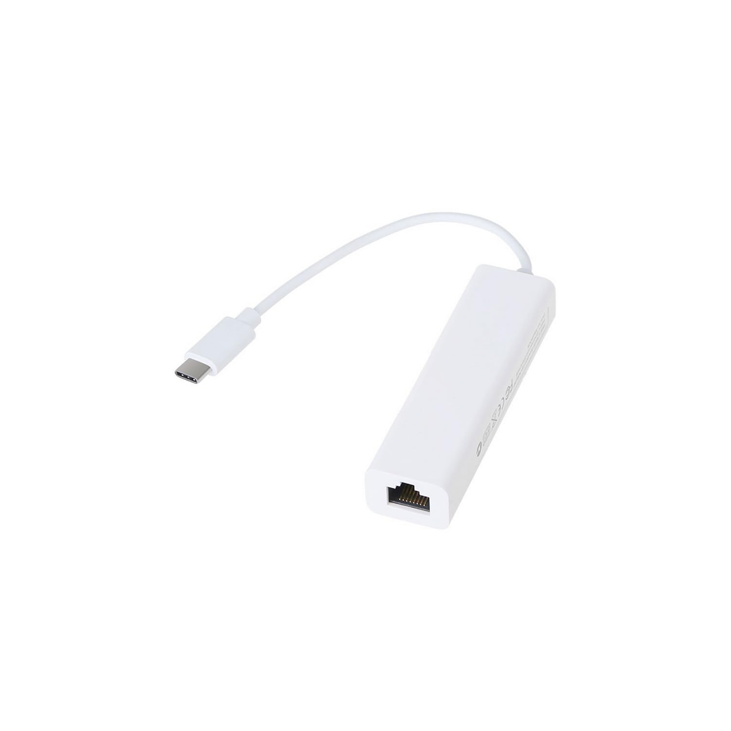 HF-UC2TENA: USB Type C 2.0 to Ethernet Adapter RJ45 LAN 10/100 Mbps