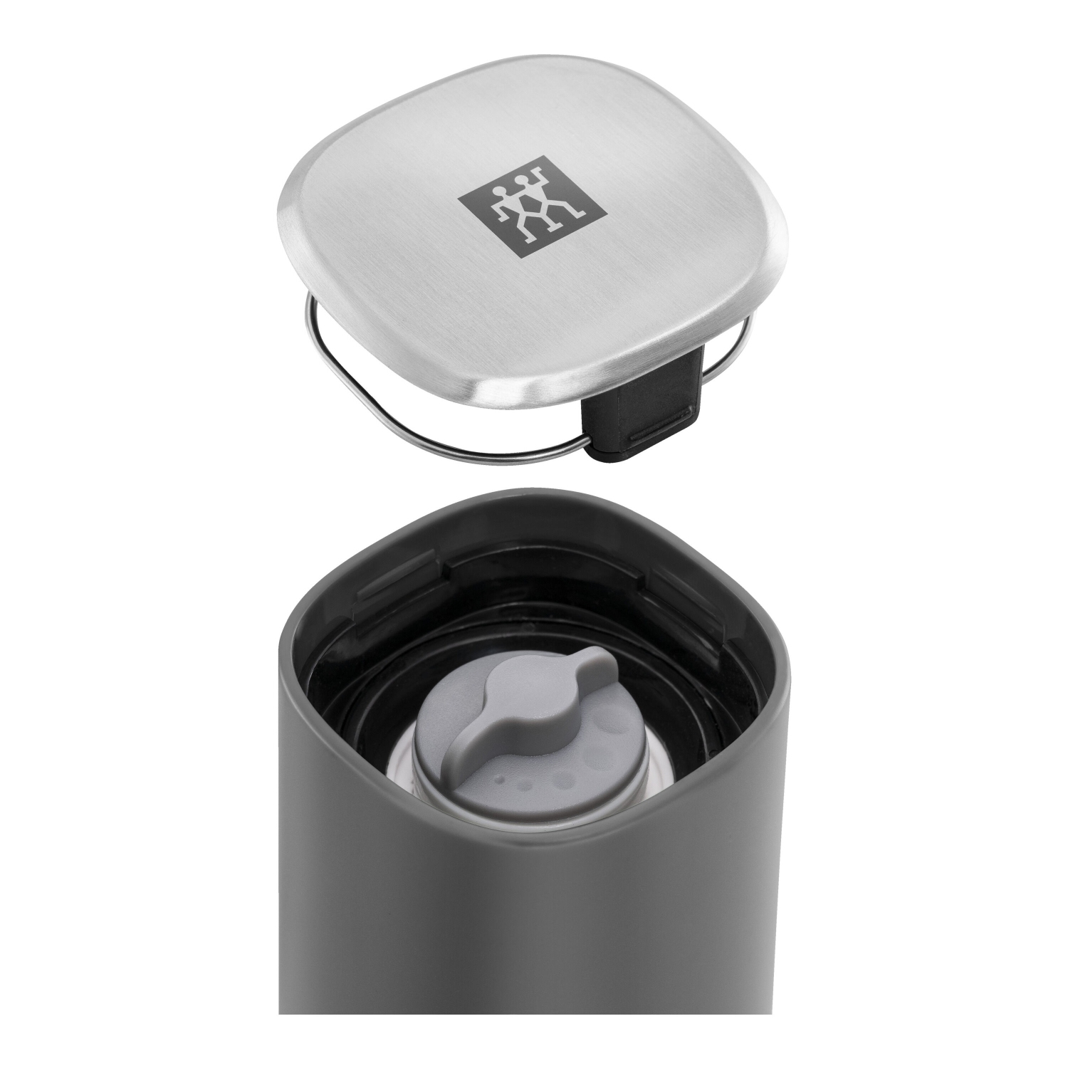 Moulin à épices ZWILLING 19&nbsp;cm, gris