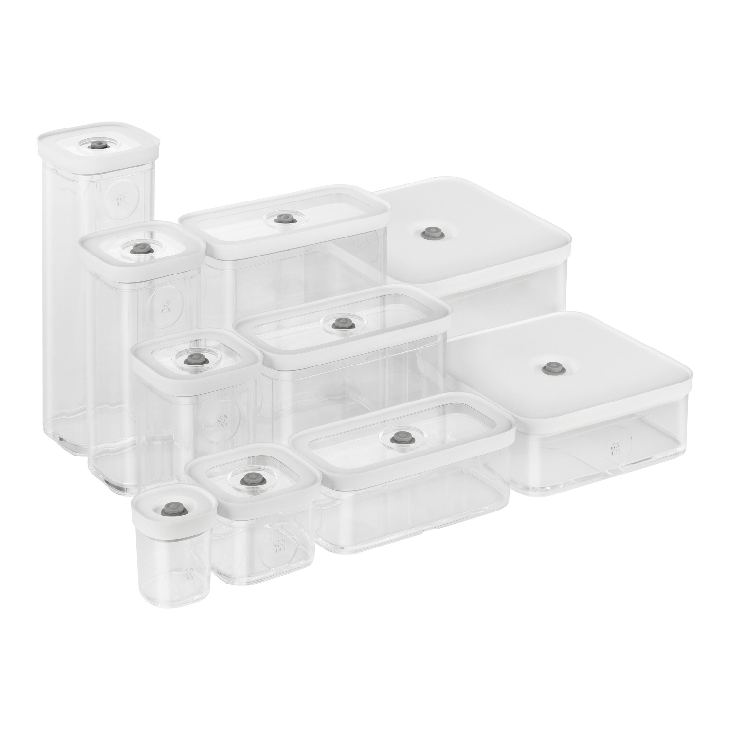 ZWILLING Fresh & Save CUBE Cube Box 2L / 21 cm, Transparent-White