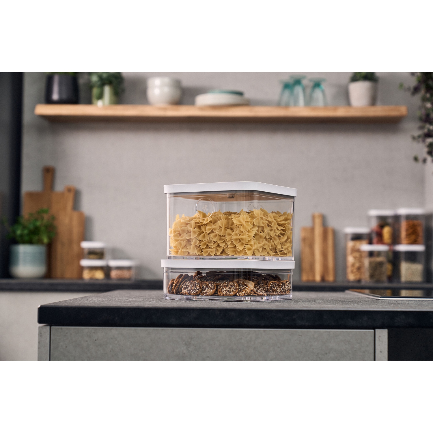 ZWILLING Fresh & Save CUBE Cube Box 2L / 21 cm, Transparent-White