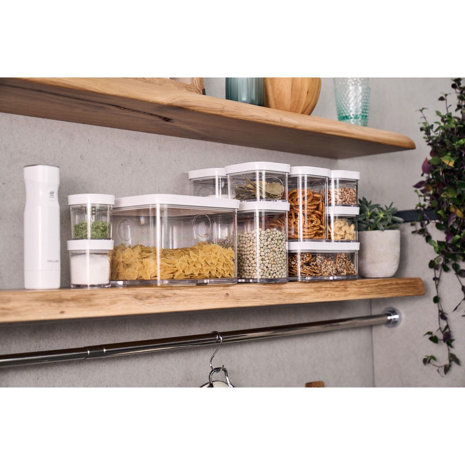 ZWILLING Fresh & Save CUBE Cube Box 2L / 21 cm, Transparent-White