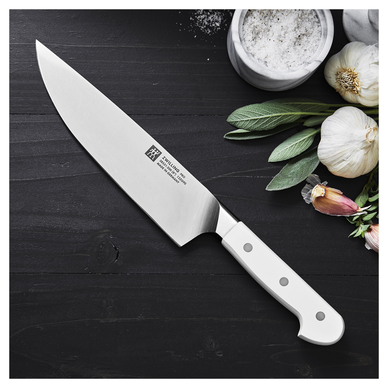 ZWILLING Pro le blanc 8 inch Chef's Knife, White