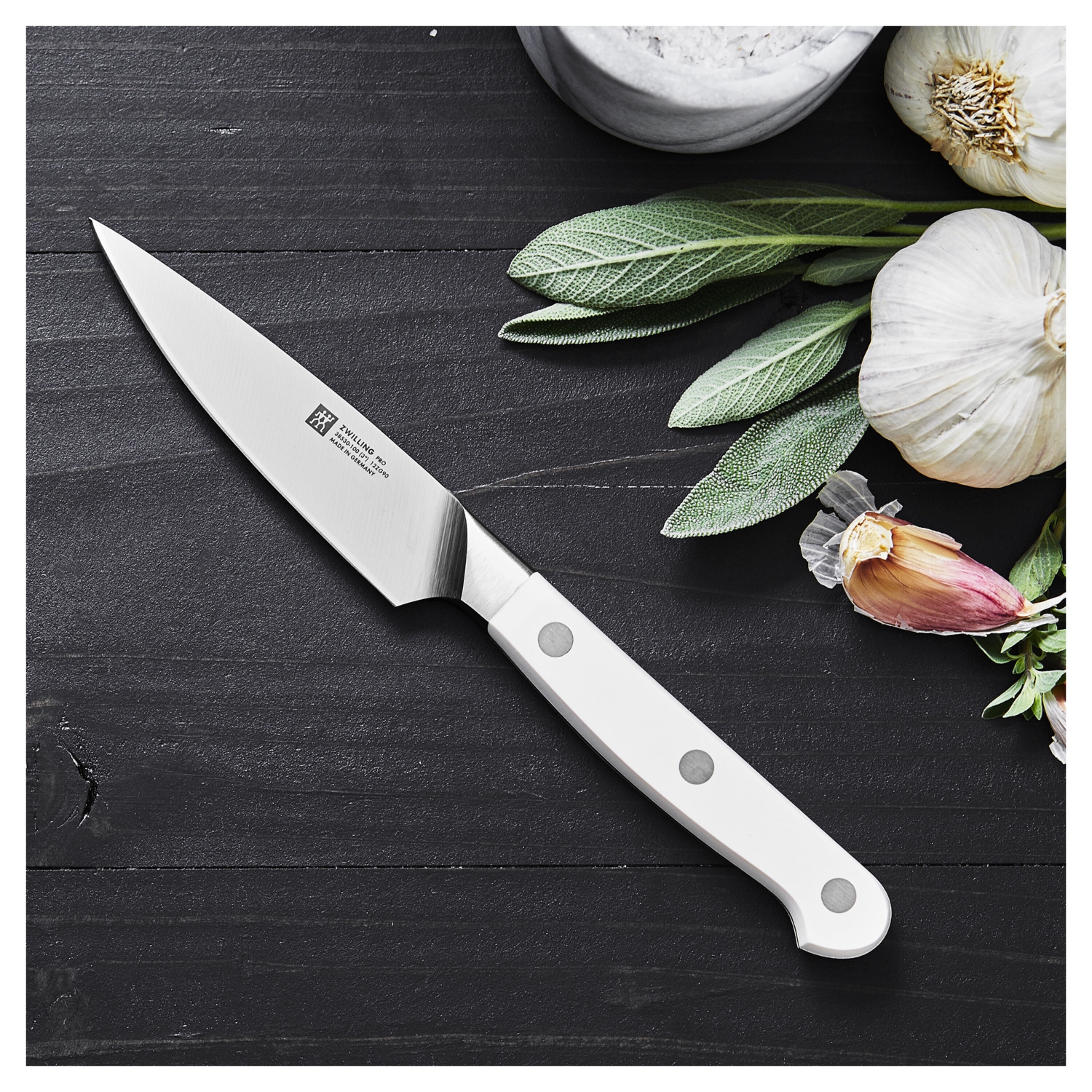ZWILLING Pro le blanc 4 inch Paring Knife, White