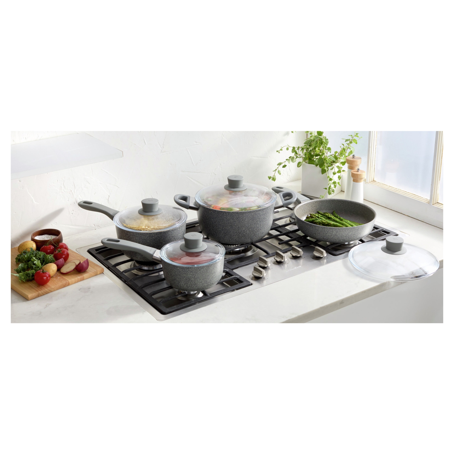 ZWILLING Parma Plus 10 Piece Aluminum Cookware Set