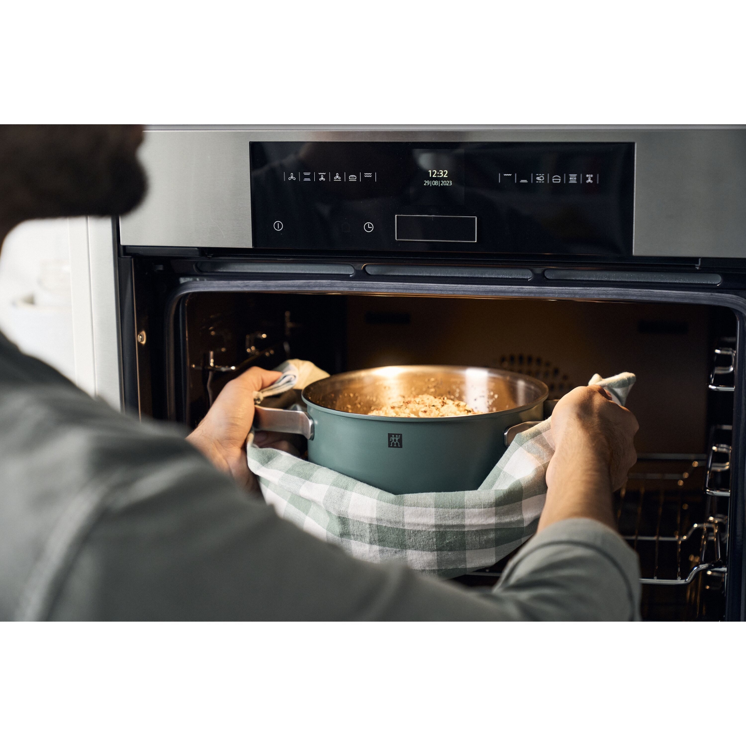 ZWILLING – Batterie de cuisine Pure, 6 pièces en acier inoxydable 18/10, vert