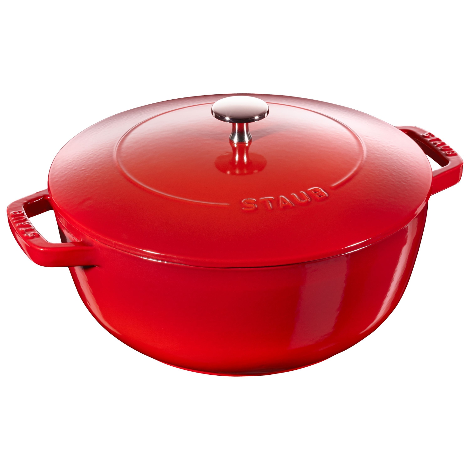 Staub – Four français rond en fonte La Cocotte 4,8&nbsp;L, cerise