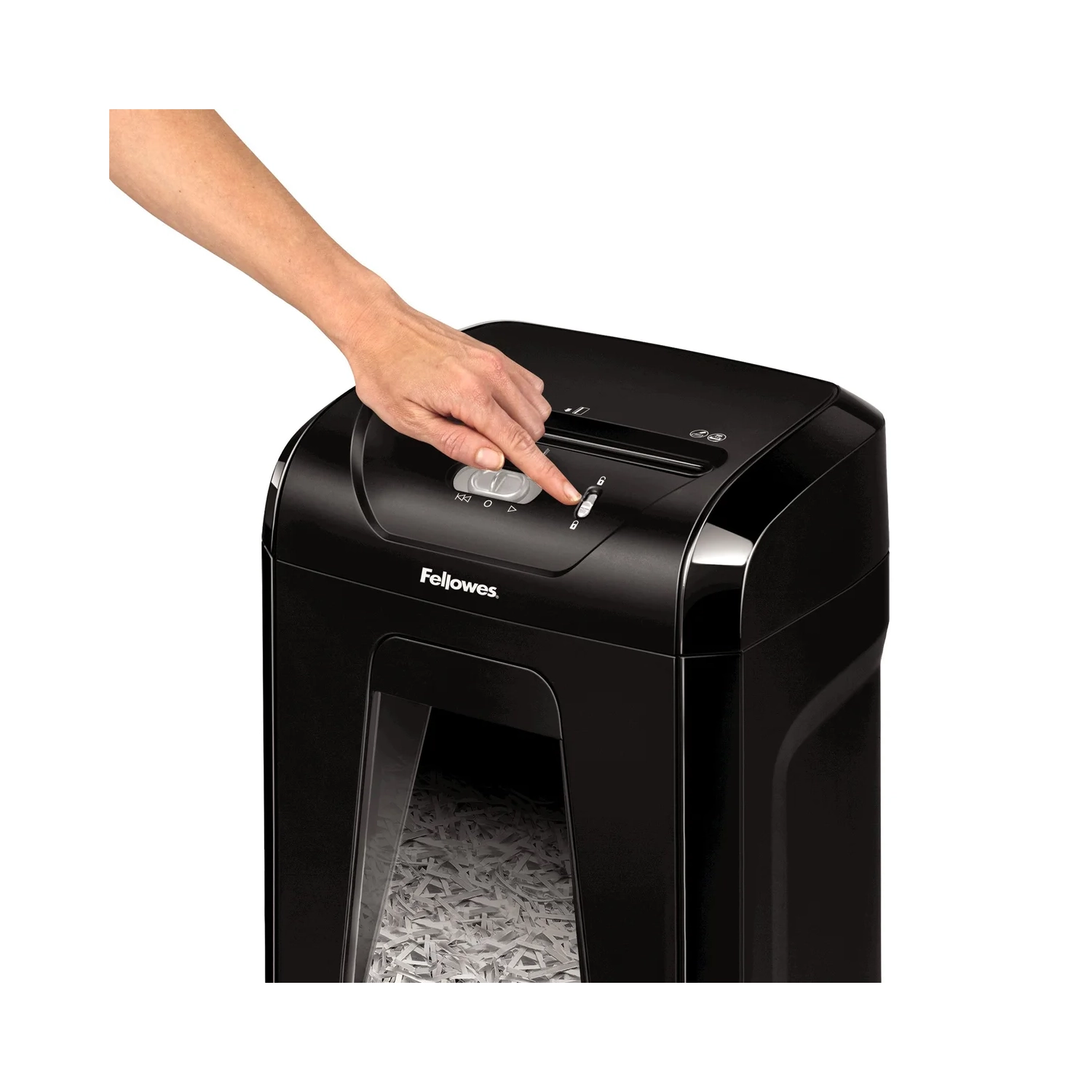 Déchiqueteuse à coupe croisée Powershred 1500C de Fellowes