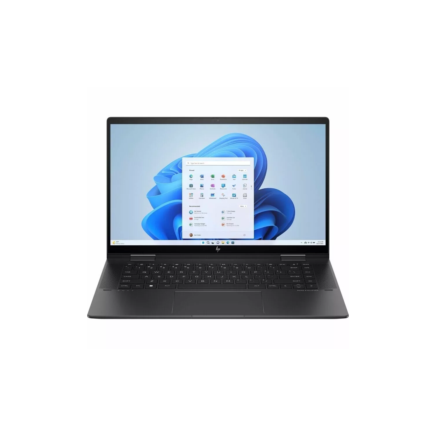 Refurbished (Good) HP ENVY x360 15" Touchscreen 2-in-1 Laptop (AMD Ryzen 7 7730U/1TB SSD/16GB RAM/Windows 11) Black