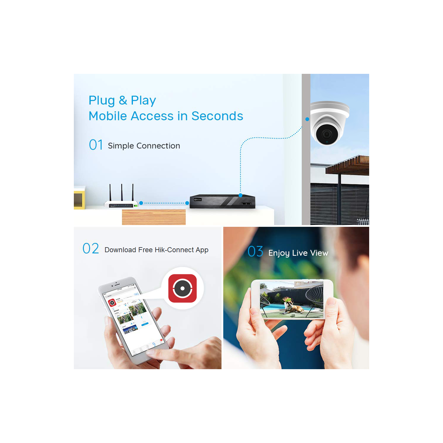 Full Color Night Vision 4K 8MP Wired Audio Security Camera System, 12 Camera Surveillance Kit Outdoor DIY Audio 4TB HDD Included for Home Business