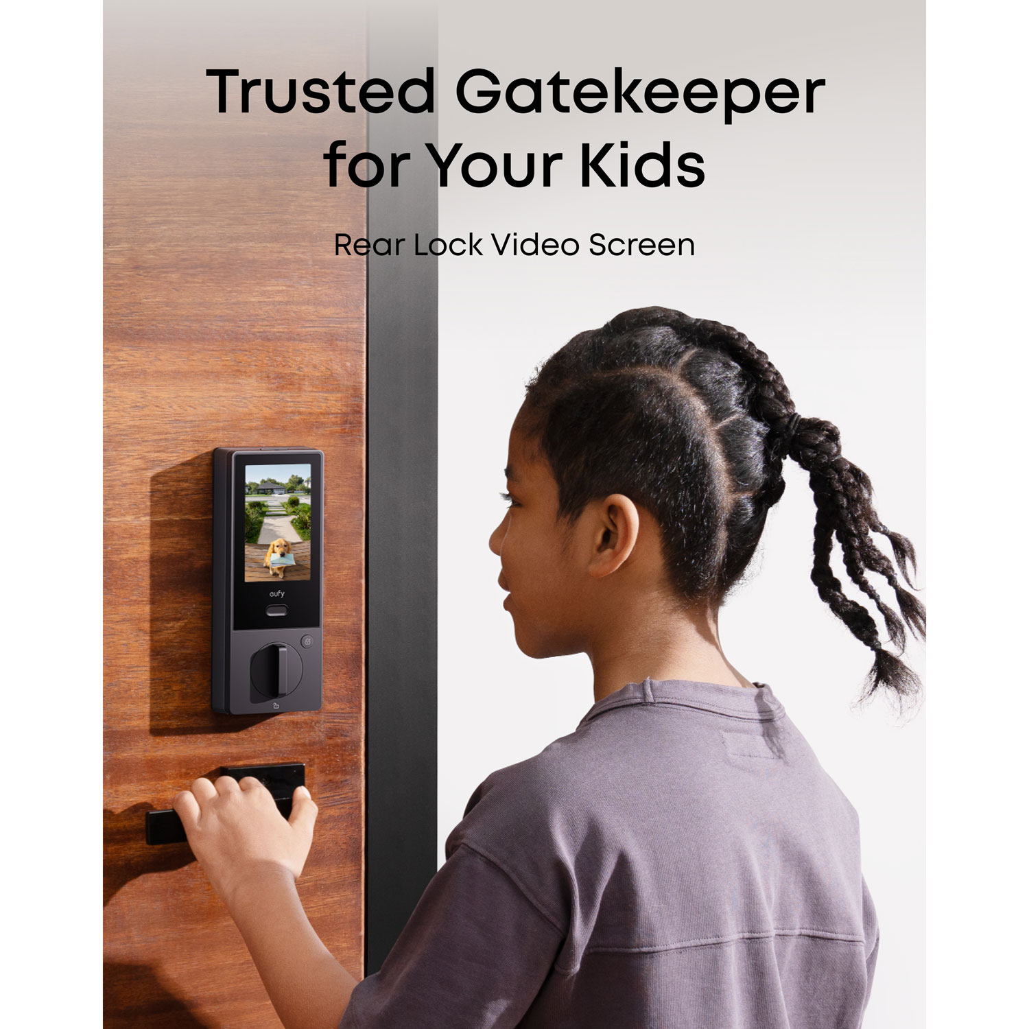 Serrure intelligente vidéo FamiLock S3 Max d'eufy avec déverrouillage d'un mouvement de la main - Partenaire de détail exclusif