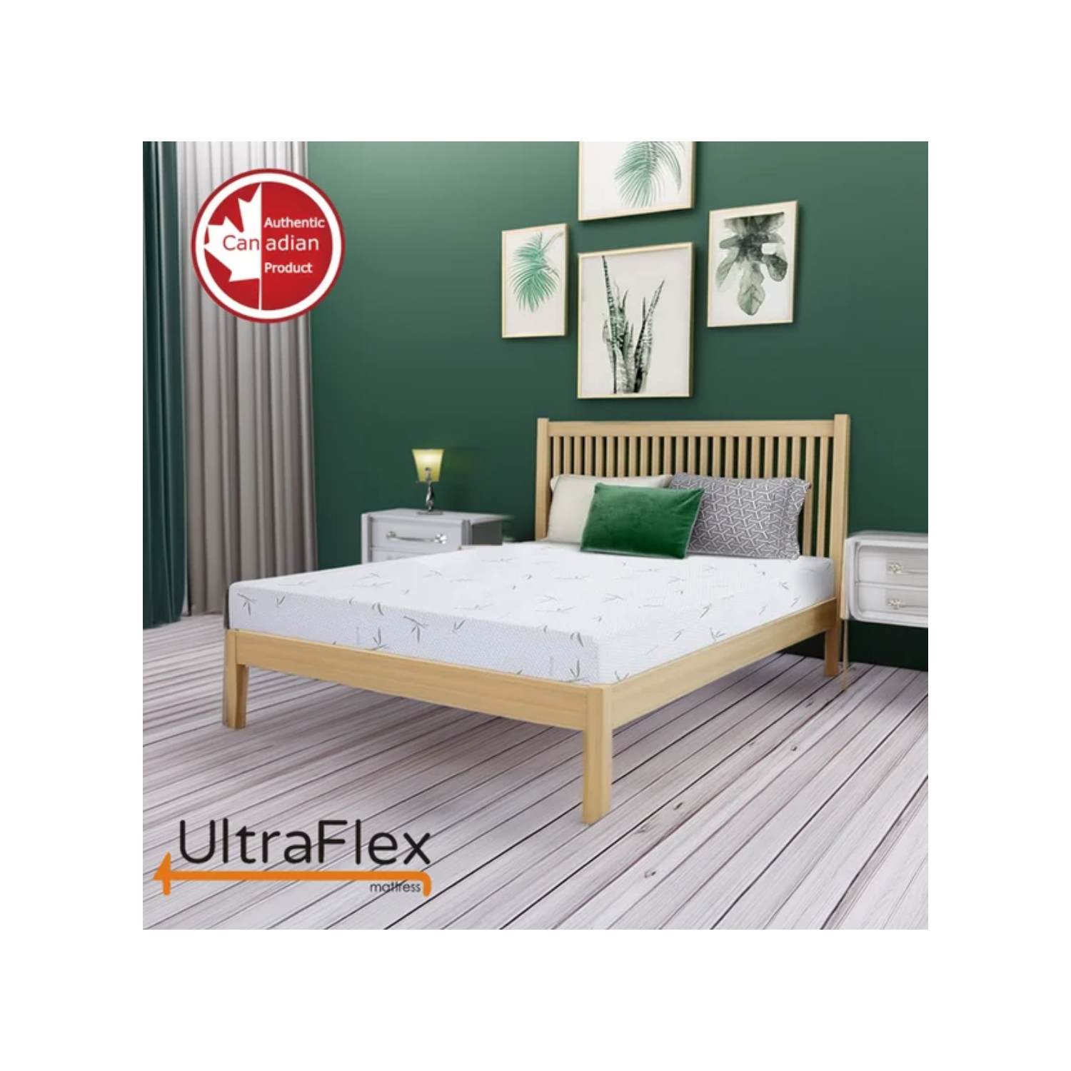 UltraFlex RestEasy Gel-Infused Foam Mattress, Ideal for Bunk Beds, Trundle Beds, Caravans, RV, Bamboo Feel, CertiPUR-US® Certified, Medium Firm,(Made