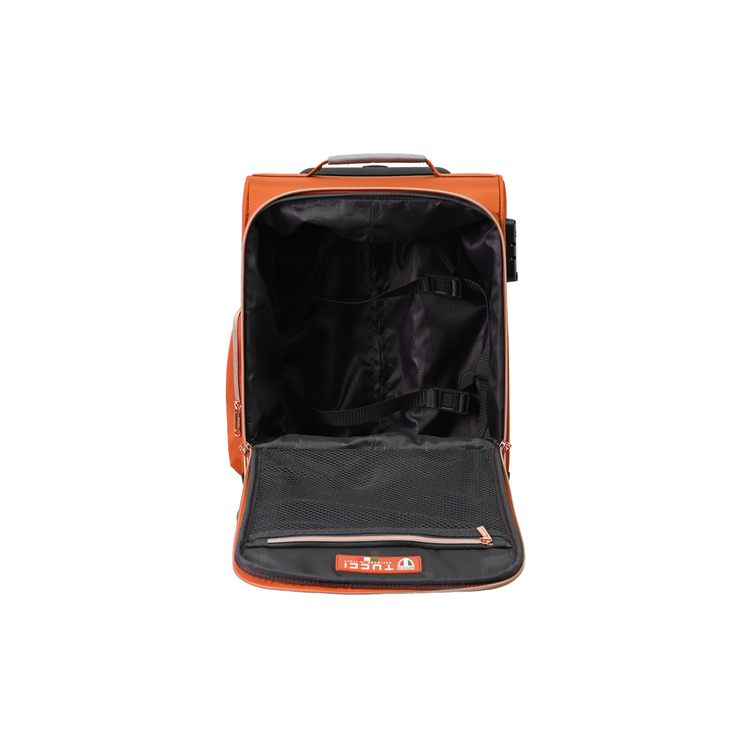 BAGAGE DE CABINE 16 PO ABITO DE TUCCI ITALY - ORANGE