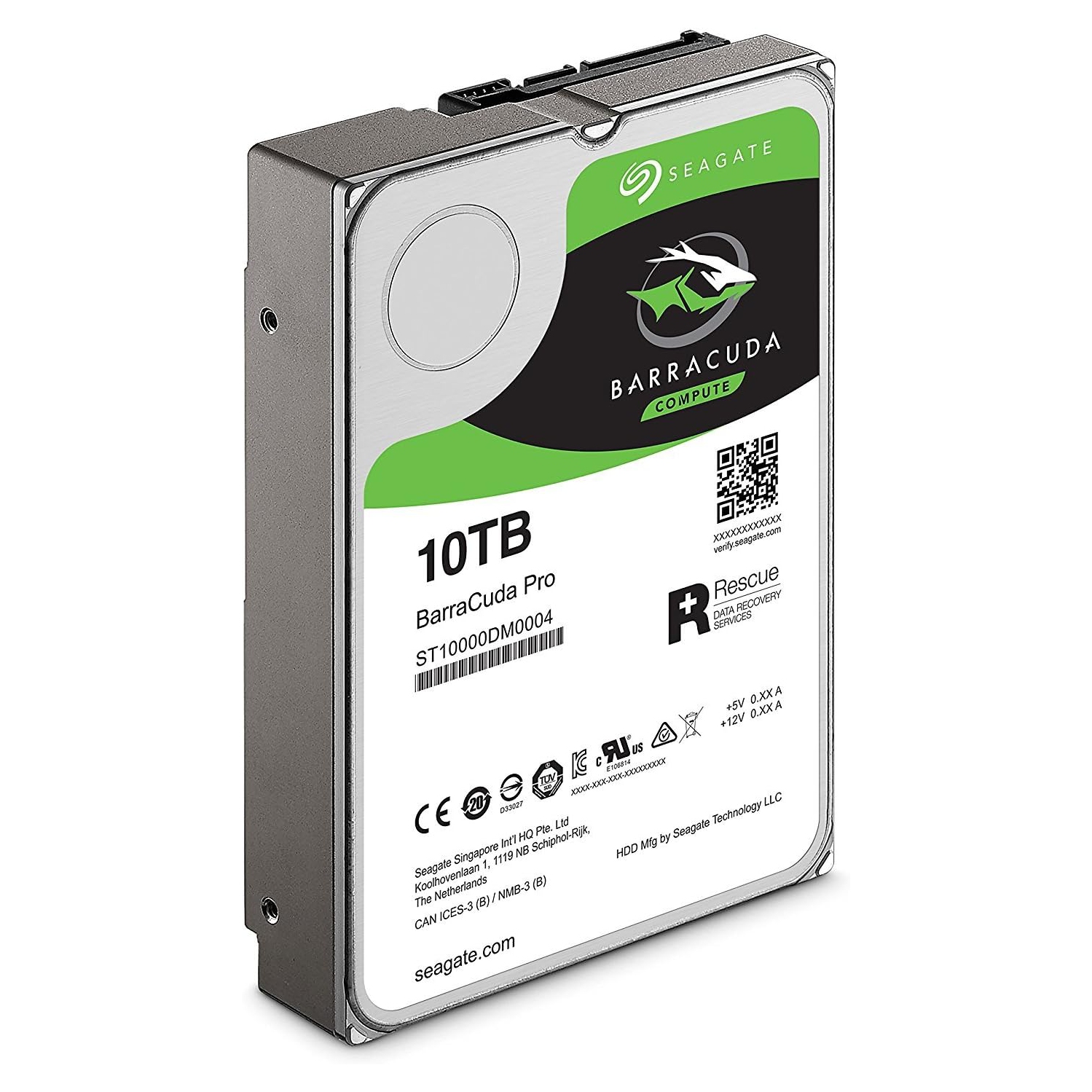 Seagate IronWolf 10TB NAS Hard Drive (ST10000DM0004) – High