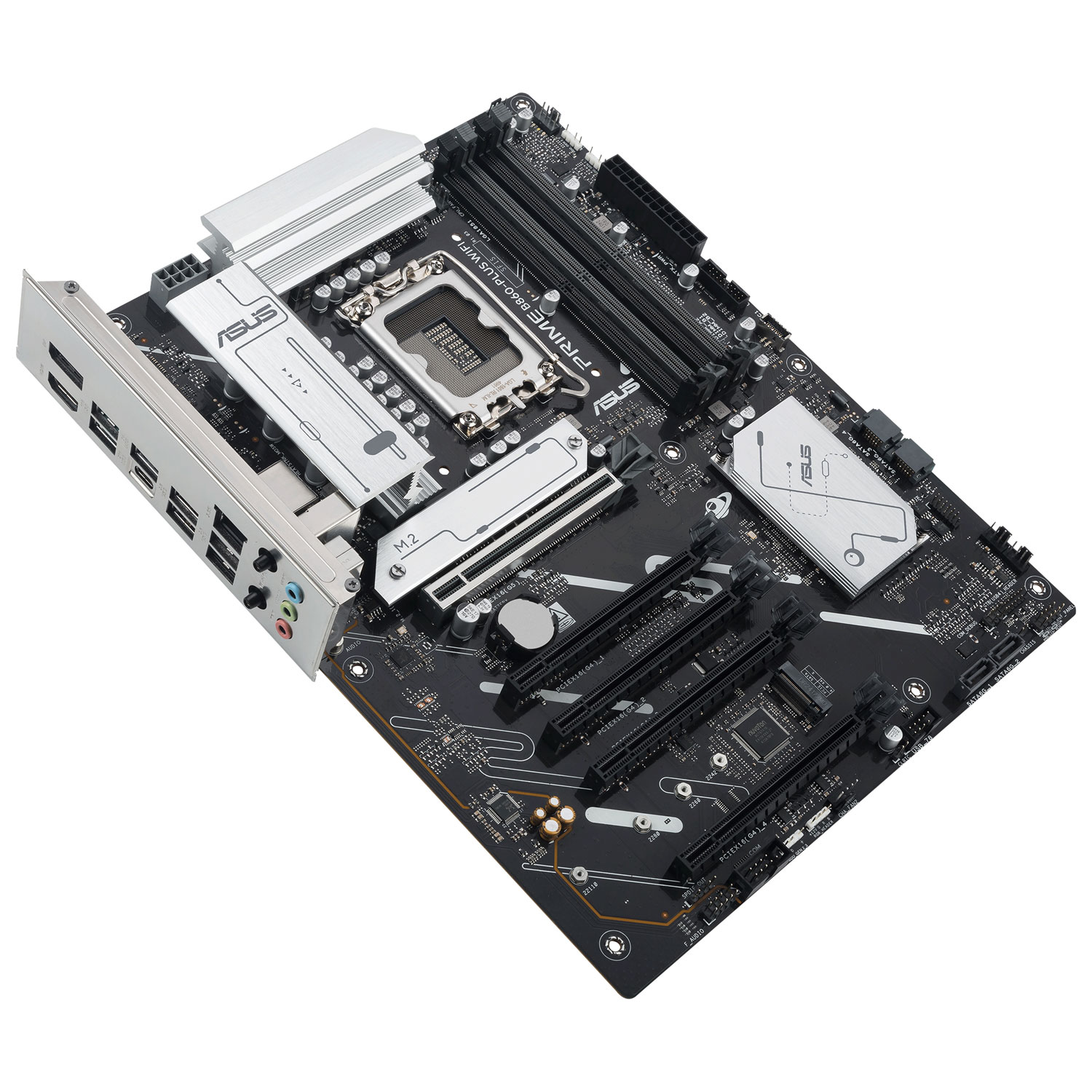 Carte mère Prime B860-Plus Wi-Fi 6E ATX LGA 1851 DDR5 d'ASUS pour processeurs Core Ultra d'Intel