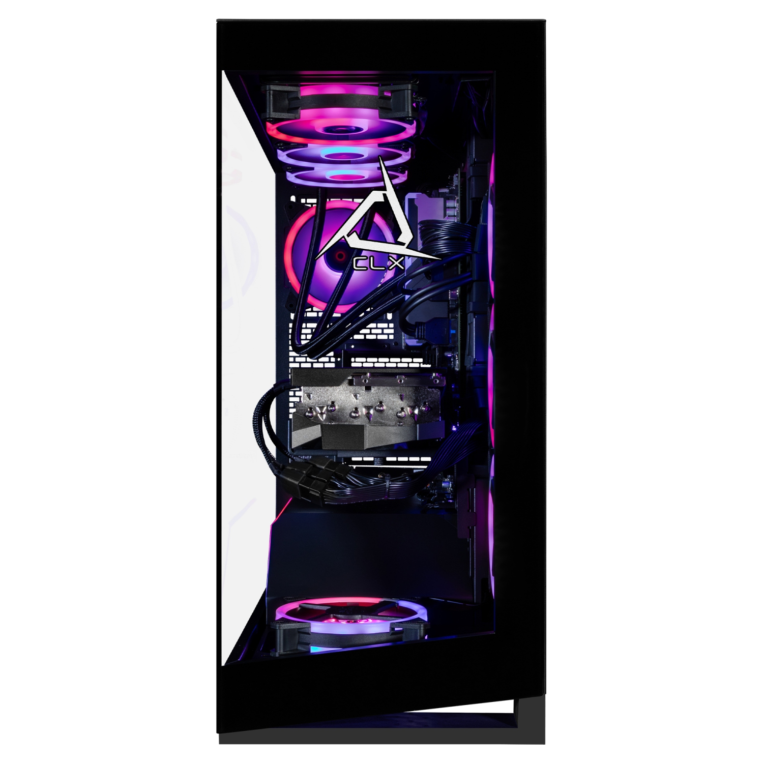 CLX Horus Gaming Desktop - Liquid Cooled Intel Core Ultra 9 285K 3.7GHz 24-Core CPU, 96GB DDR5 Memory, GeForce RTX 5080 16GB GDDR7 Graphics, 2TB SSD,