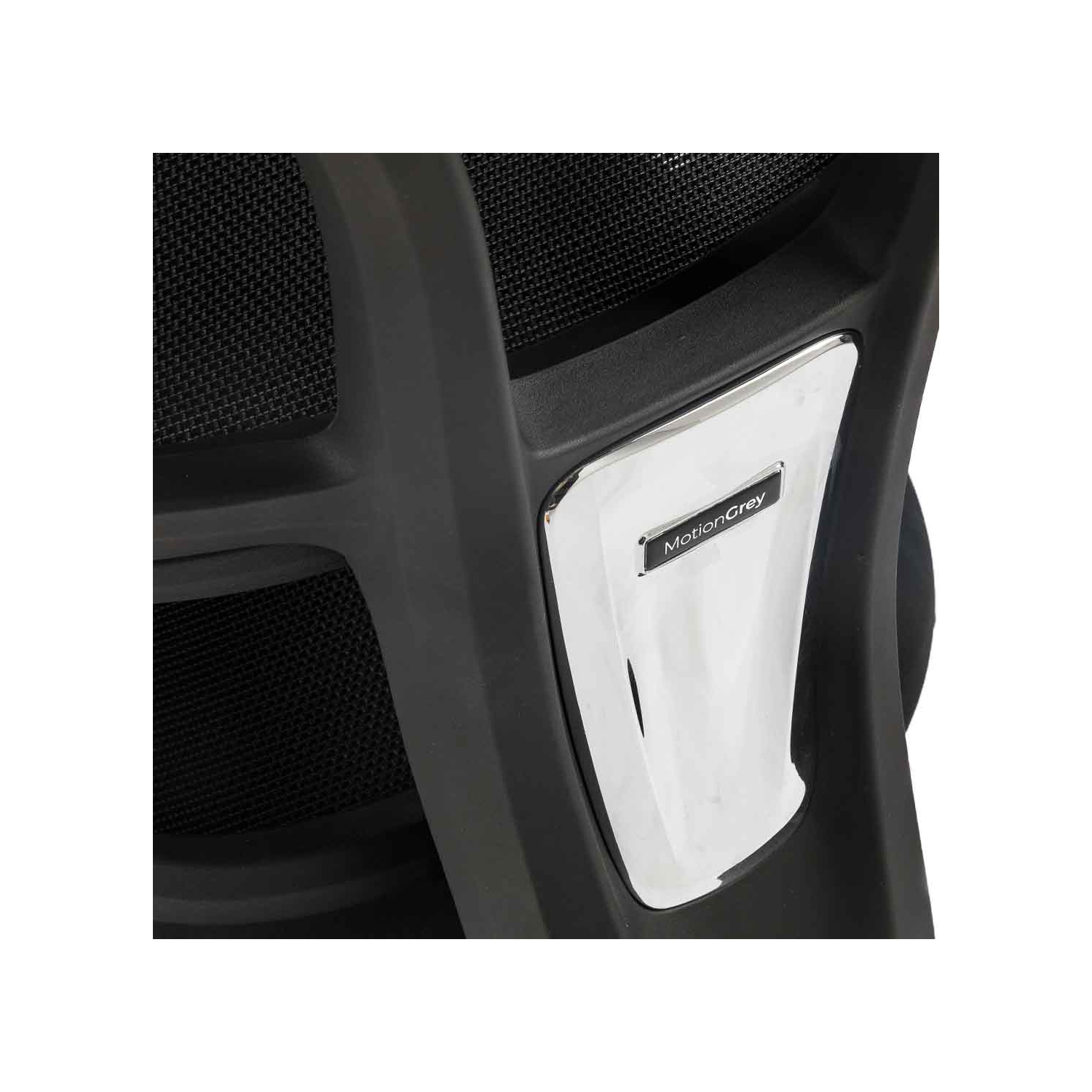 MotionGrey Mellow Ergonomic Office Chair-Comfy High Mesh Back Support with Adjustable Armrests-Black Desk Computer Chairs Perfect for Home Gaming and