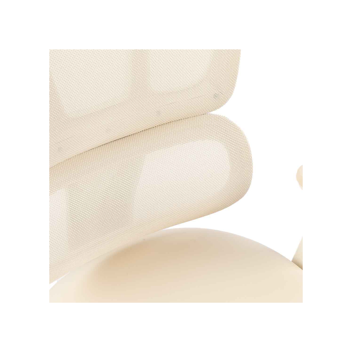 MotionGrey Mellow Ergonomic Office Chair-Comfy High Mesh Back Support with Adjustable Armrests-Beige Desk Computer Chairs Perfect for Home Gaming and