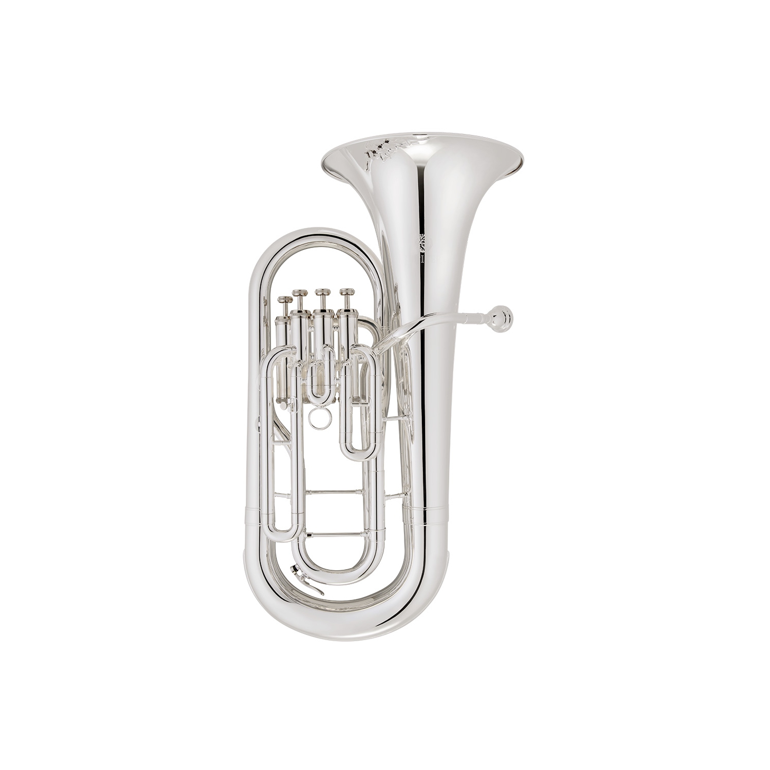 Euphonium BB à 4 soupapes de Jupiter JEP1005S avec étui - Plaqué argent
