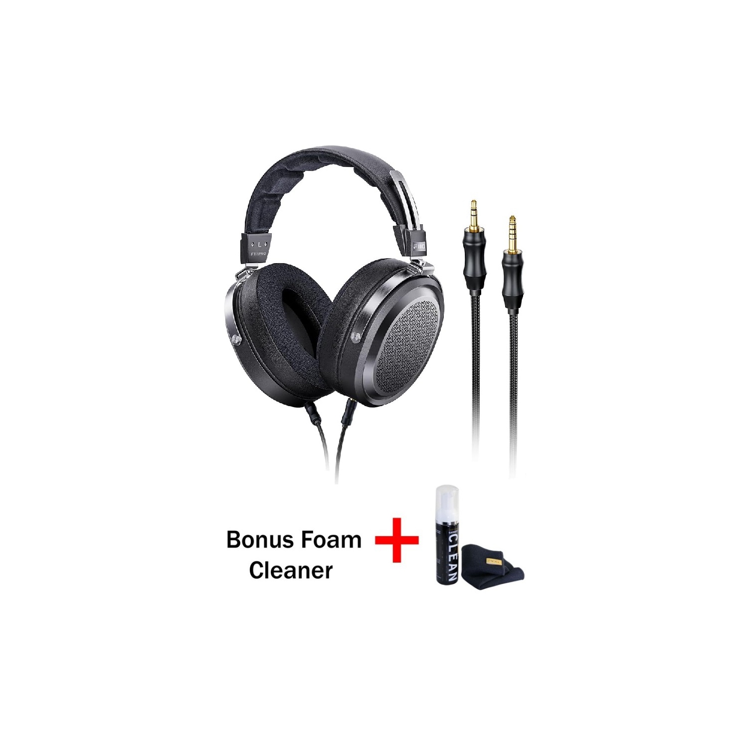 Écouteurs Hi-Fi magnétiques avec fil à dos ouvert planaire FT1 Pro de FiiO avec nettoyant pour gadgets en prime