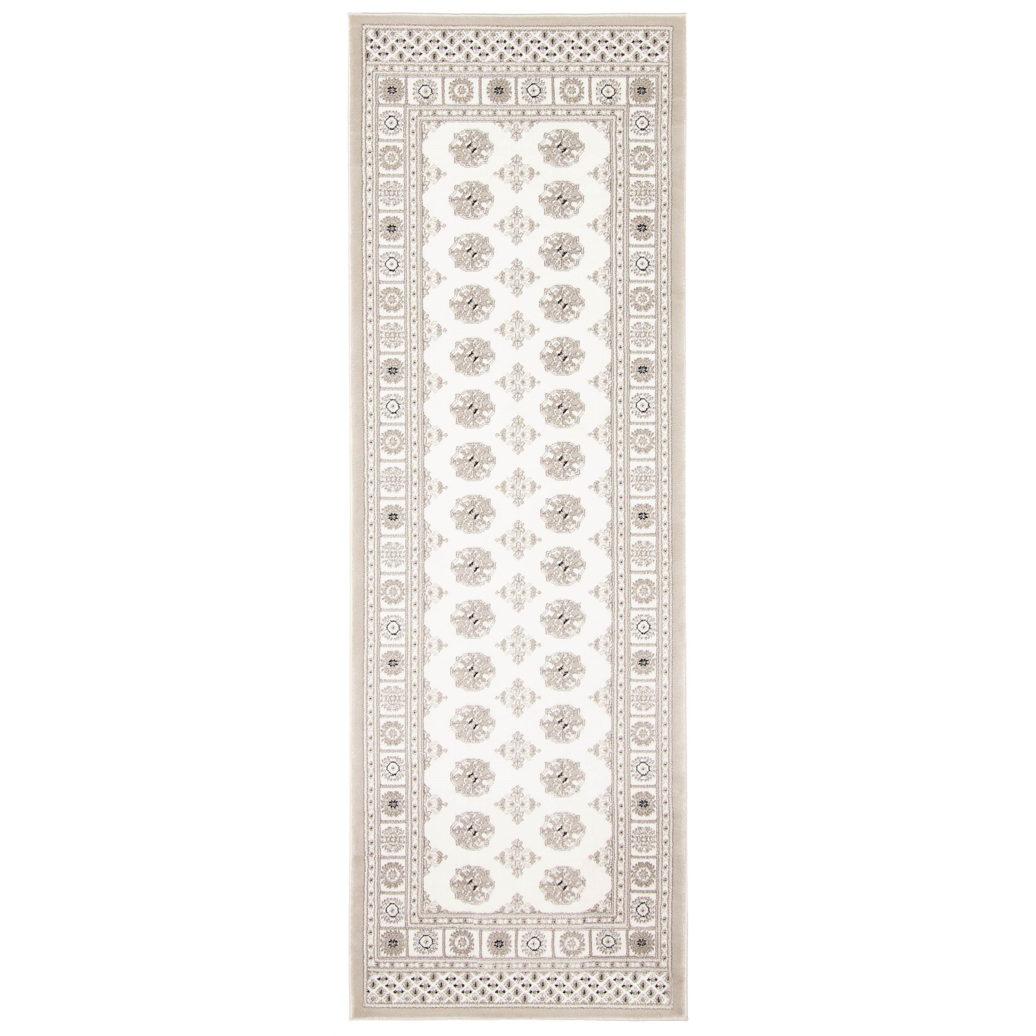 Bokhara Red Polypropylene Rug 3'11" x 5'7"