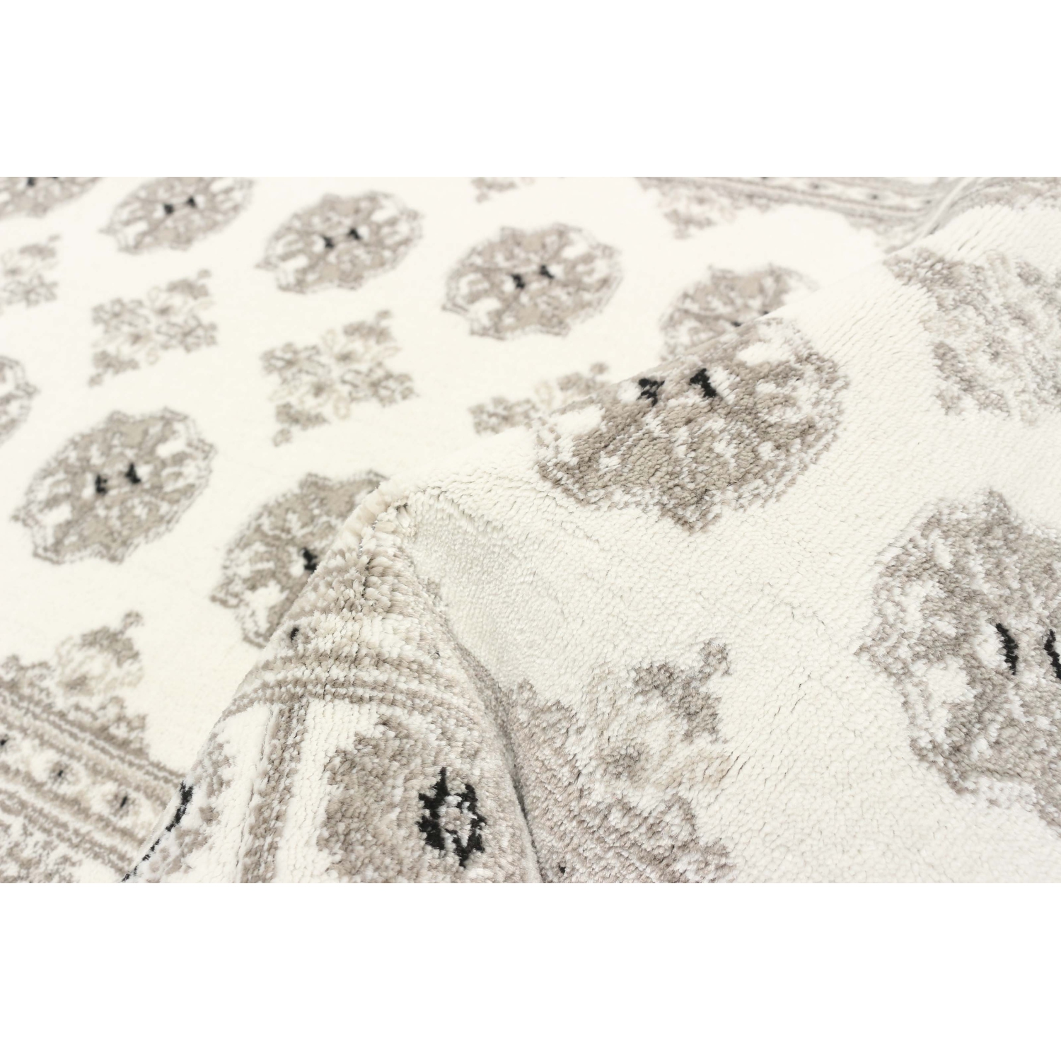 Bokhara Red Polypropylene Rug 3'11" x 5'7"