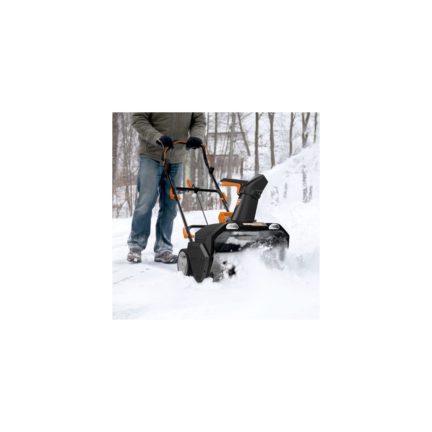 WORX – Souffleuse à neige sans fil PowerShare de 20&nbsp;po de Nitro 40&nbsp;V avec moteur sans balais