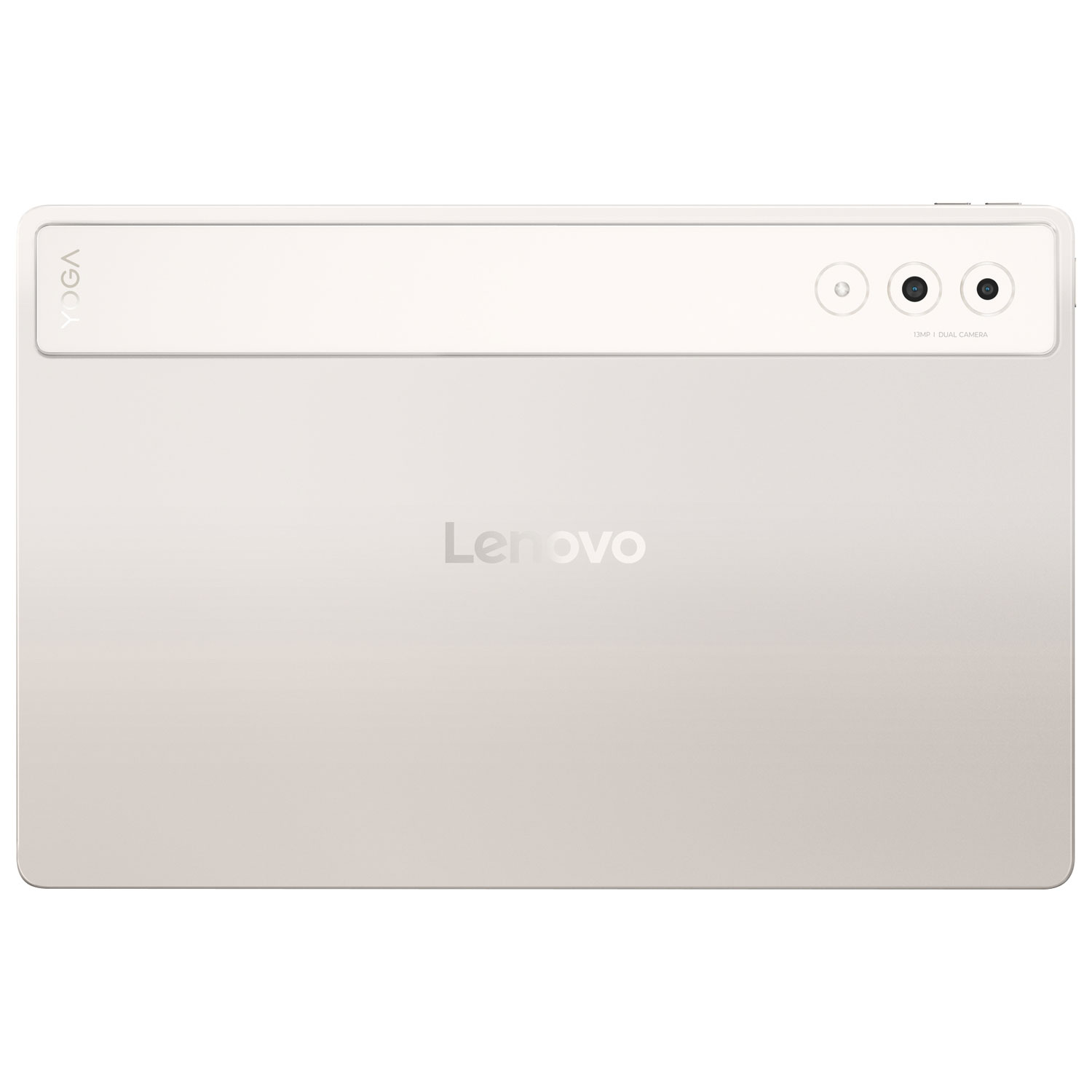 Lenovo Yoga Tab Plus 12.7" 256GB Android 14 Tablet w/ Qualcomm Snapdragon 8 Gen 3 Processor, Keyboard & Pen - Seashell