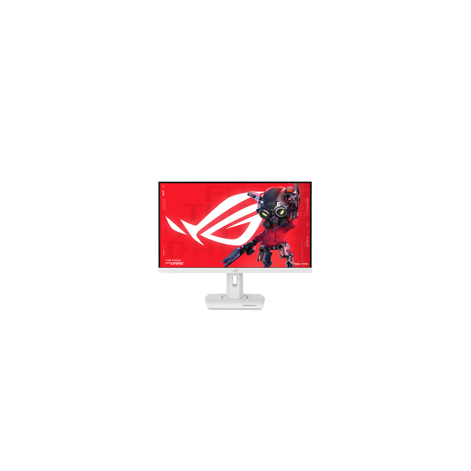 ASUS ROG Strix XG27ACG-W 27" QHD Gaming Monitor – 180Hz, 1ms GTG, Fast IPS, USB-C, G-SYNC Compatible, HDR10, Aura Sync