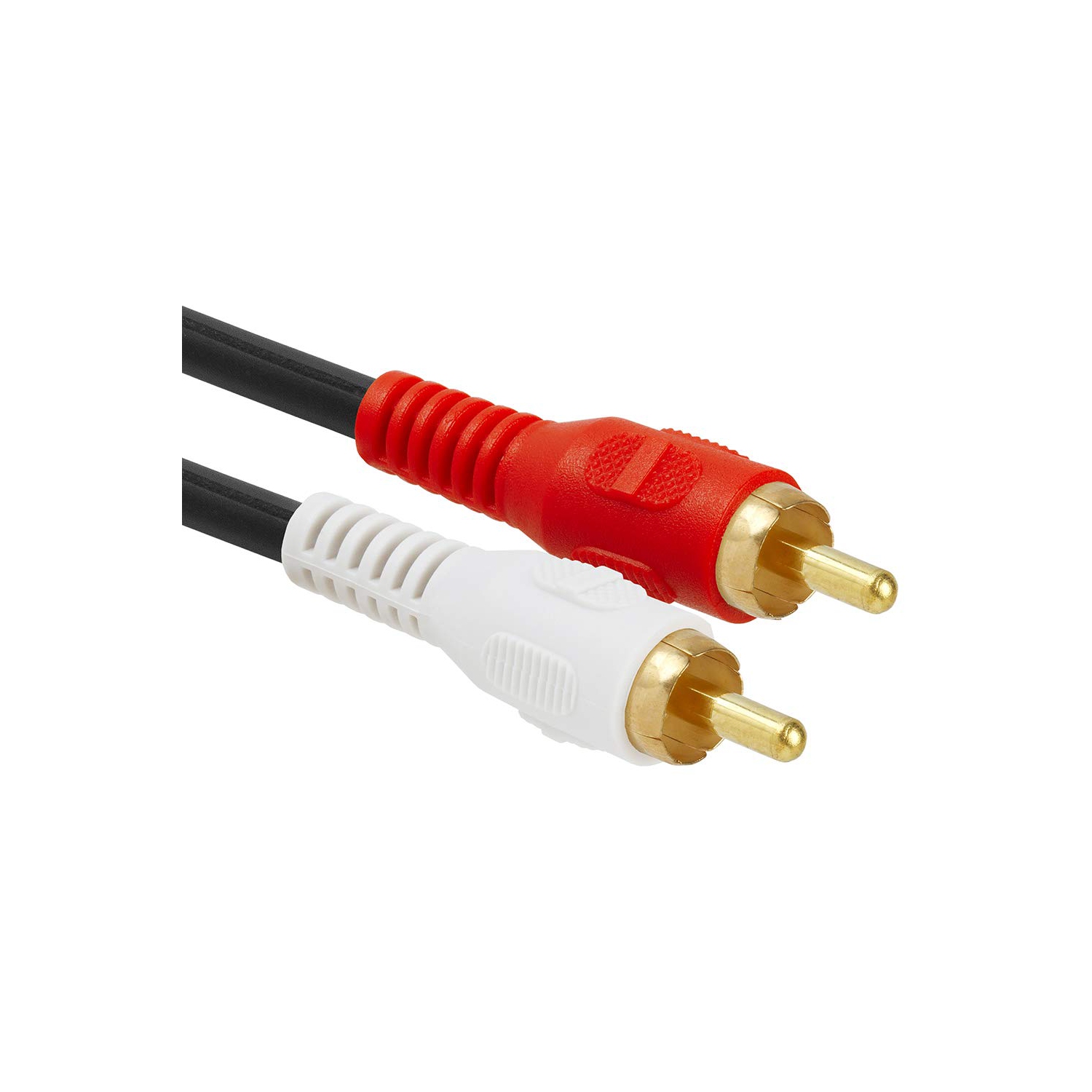 Cmple – Adaptateur de câble en Y audio stéréo 3,5 mm femelle à 2 RCA mâle pour téléviseur, téléphone intelligent, lecteur MP3, tablettes,