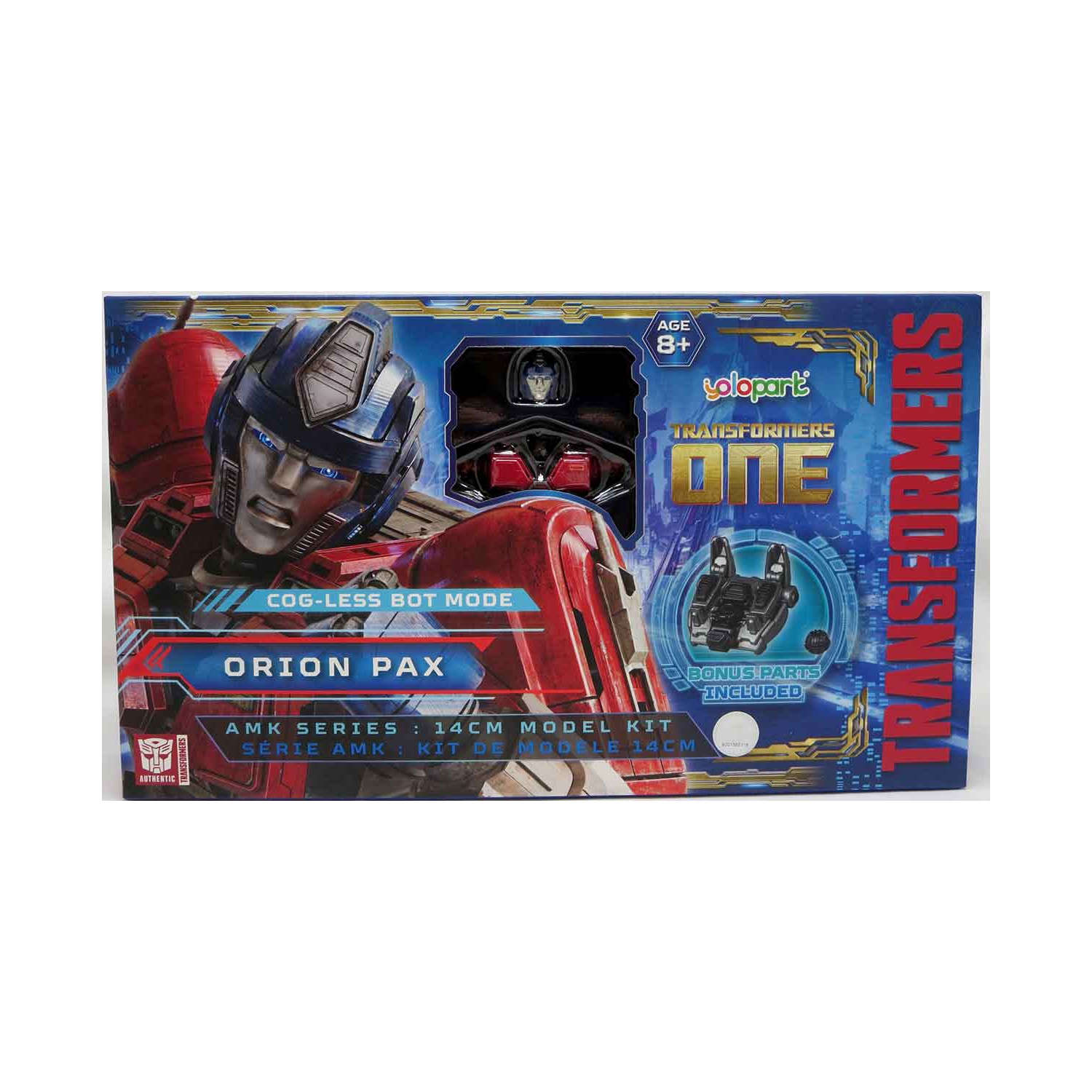 Transformers One Cog-less Bot Mode Kit modèle 6 pouces série AMK - Orion Pax