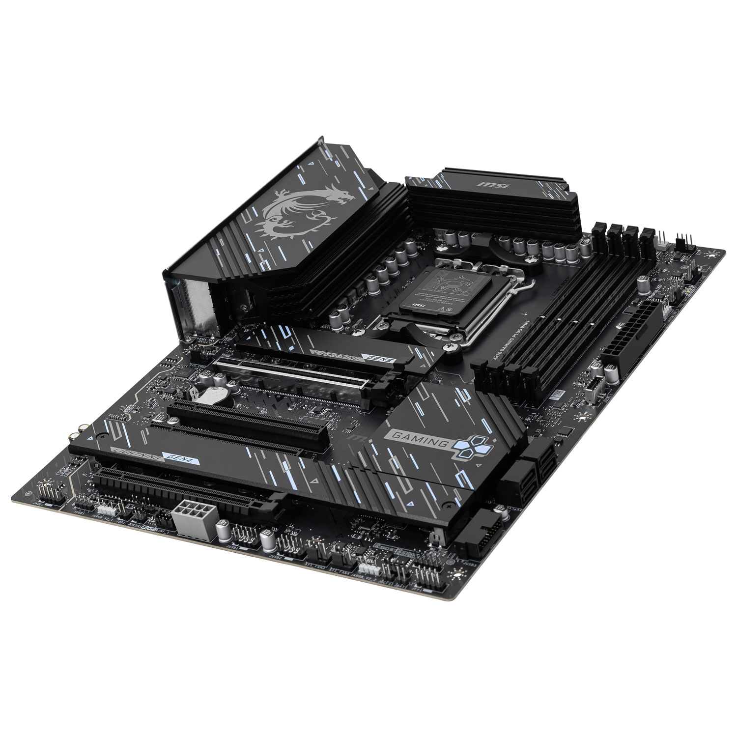 MSI X870 Gaming Plus Wi-Fi 7 ATX AM5 Motherboard for AMD Ryzen 9000/8000/7000 Series CPUs